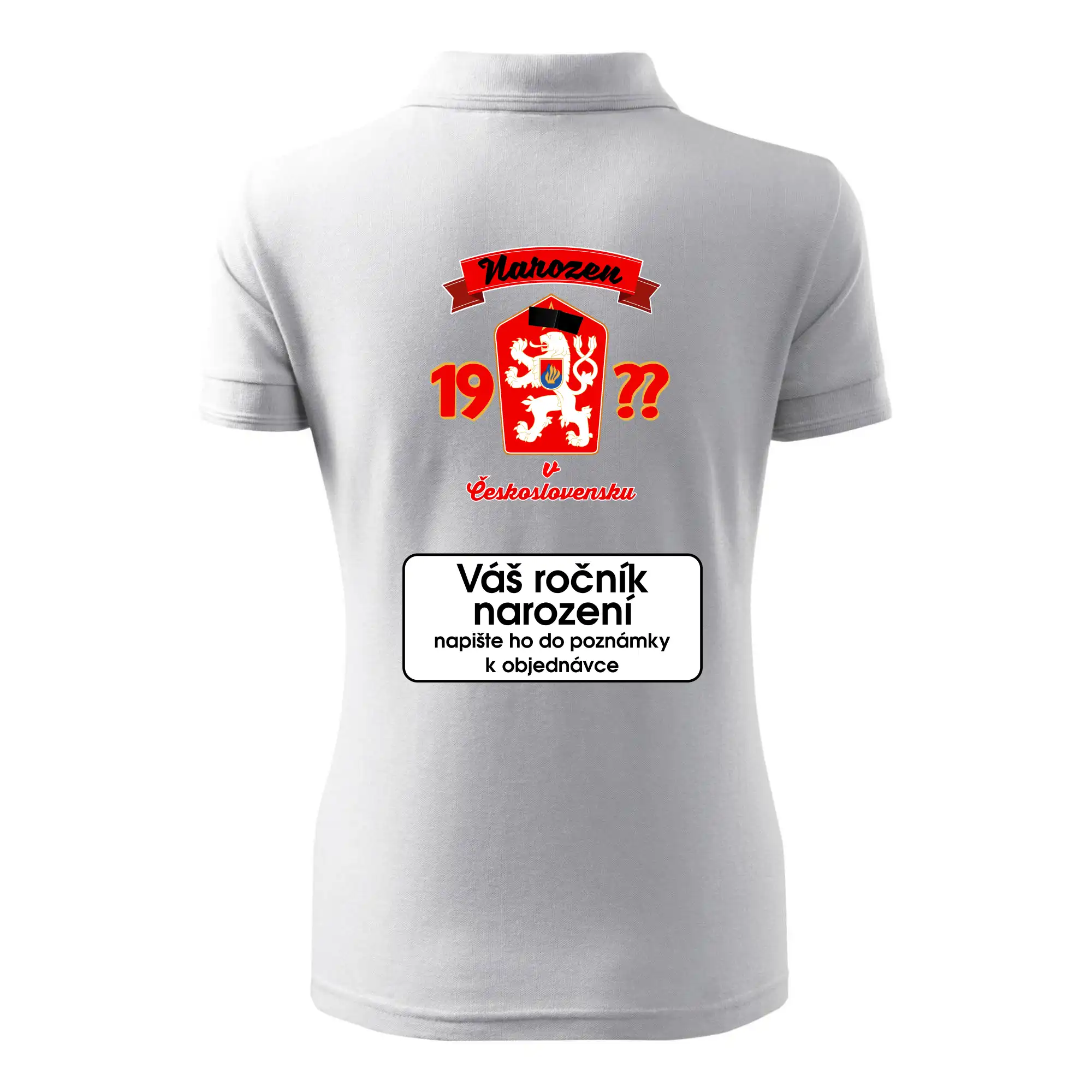 Přelepená hvězda - Narozen v Československu - vlastní ročník