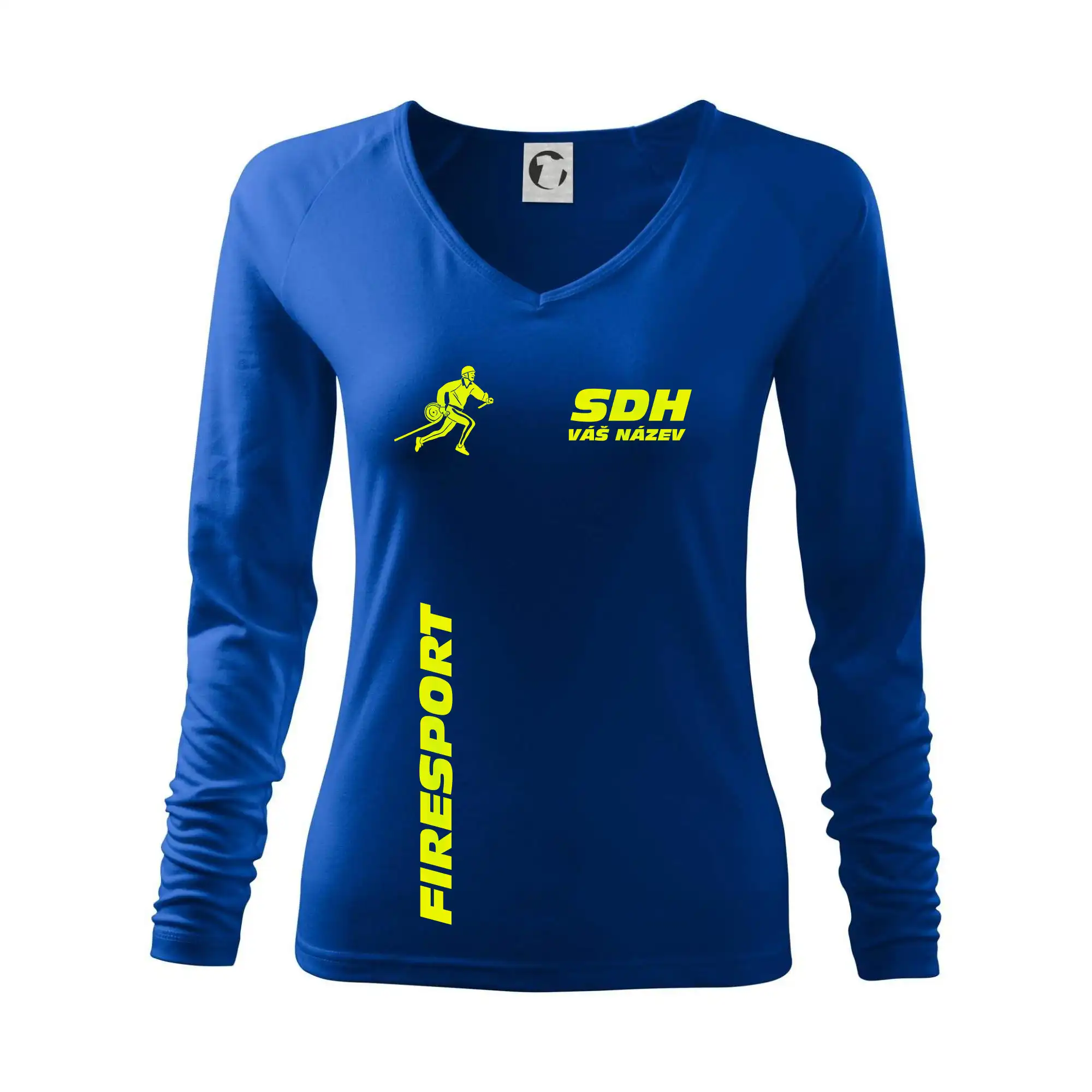 Hasičský sport SDH + váš název FLUO