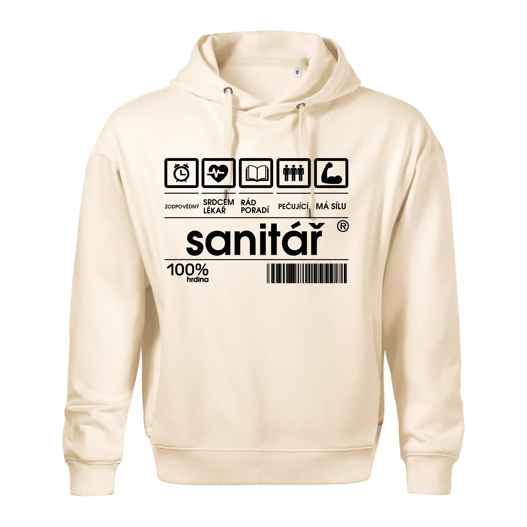 Čárový kód sanitář