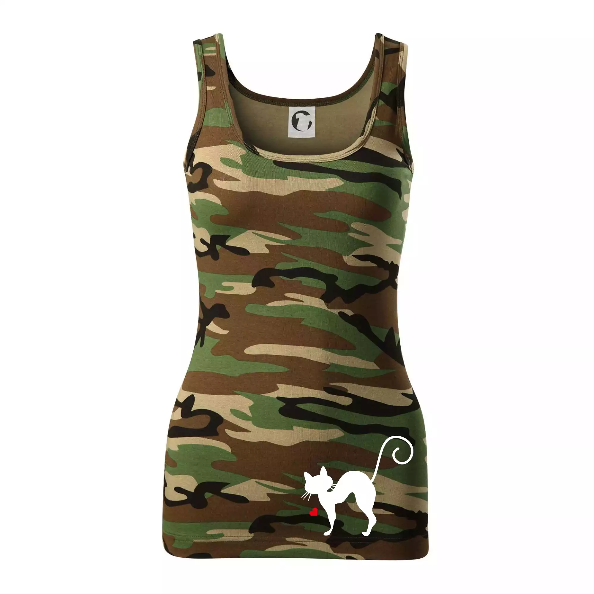 Zamilovaná kočka prohnutá