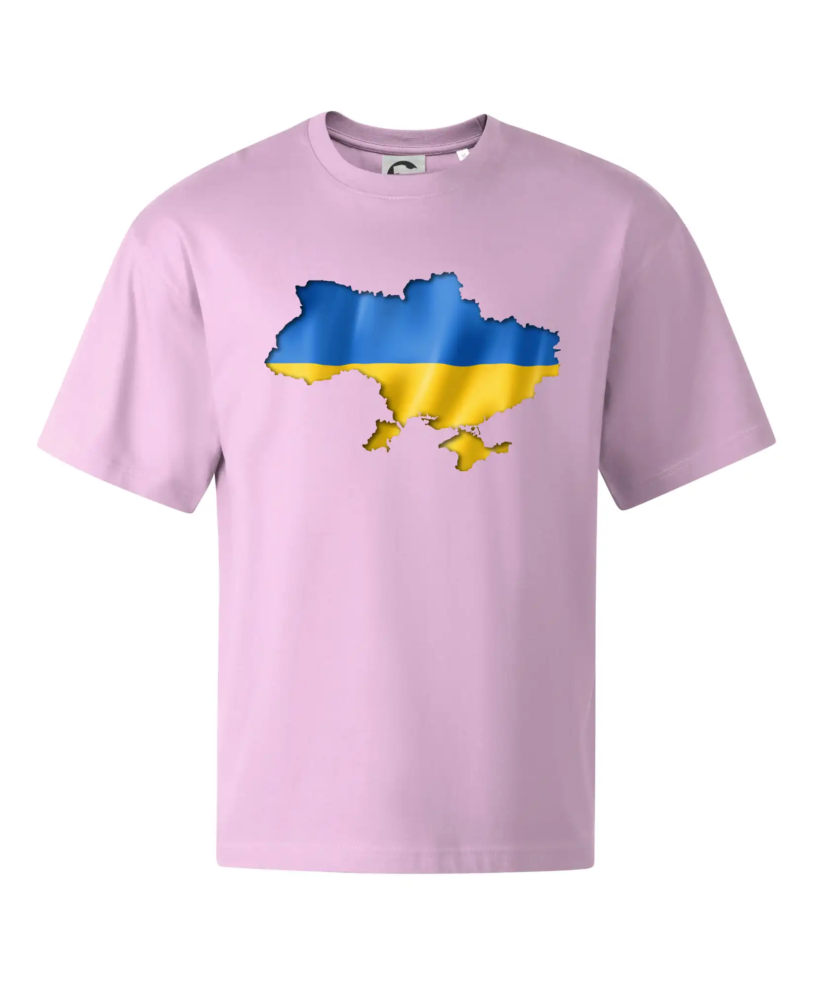 Ukrajina vlajka mapa