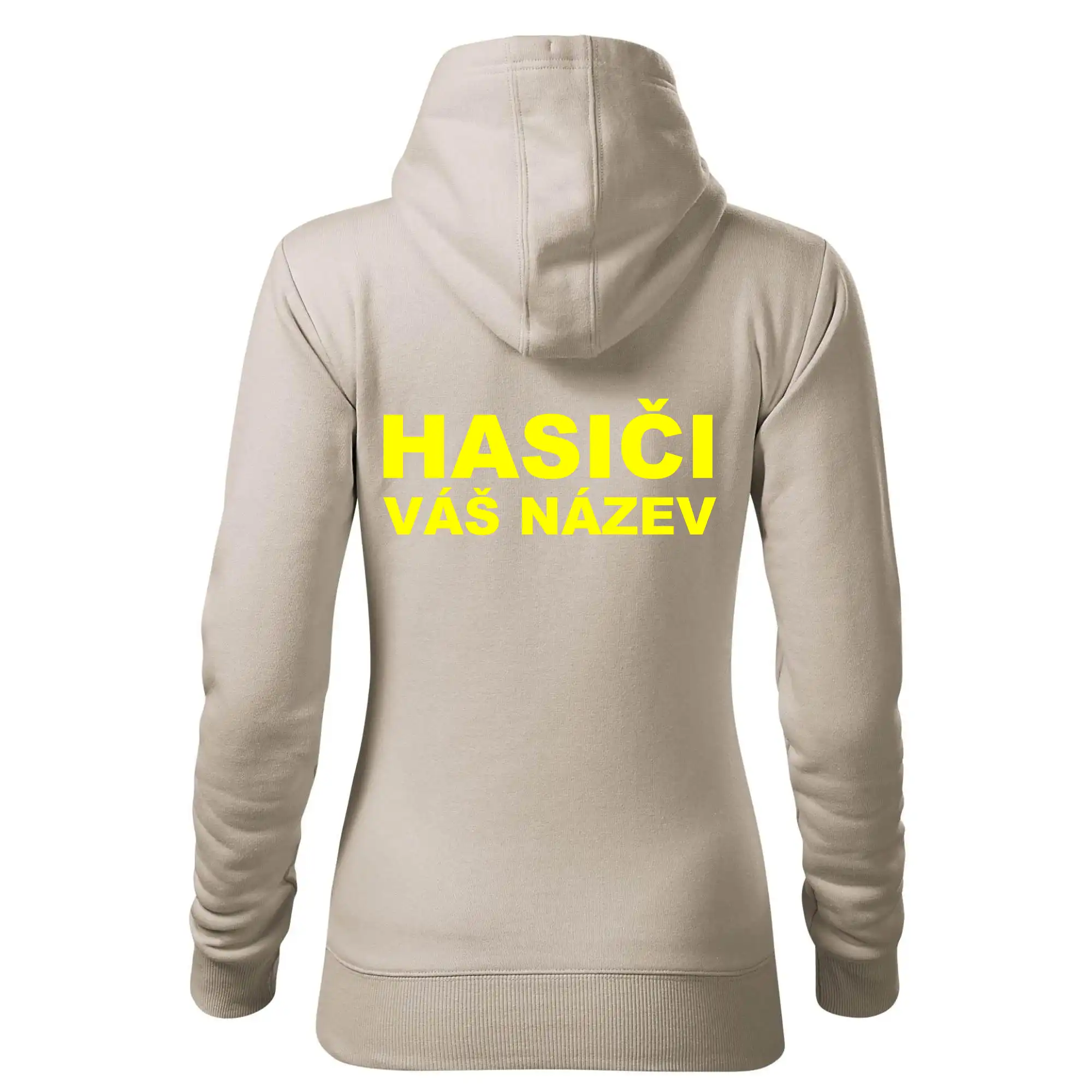 Hasiči - žlutý nápis - váš název sboru