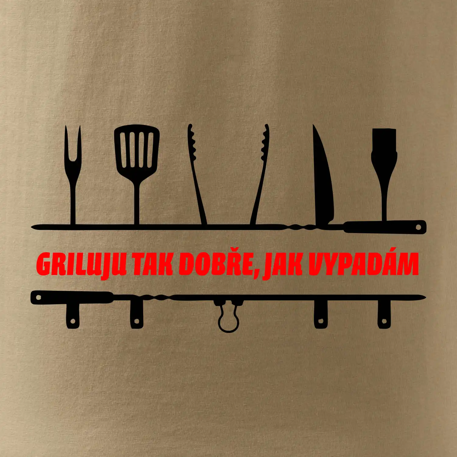 Griluju tak dobře, jak vypadám