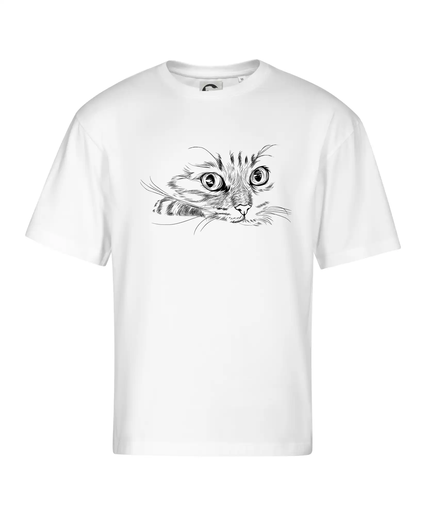 Kočka obličej kreslený