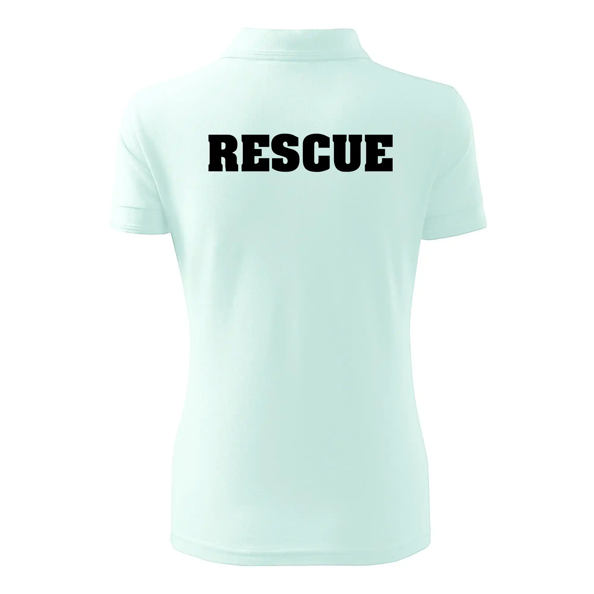 Rescue - Hvězda na prsu +  nápis na zádech