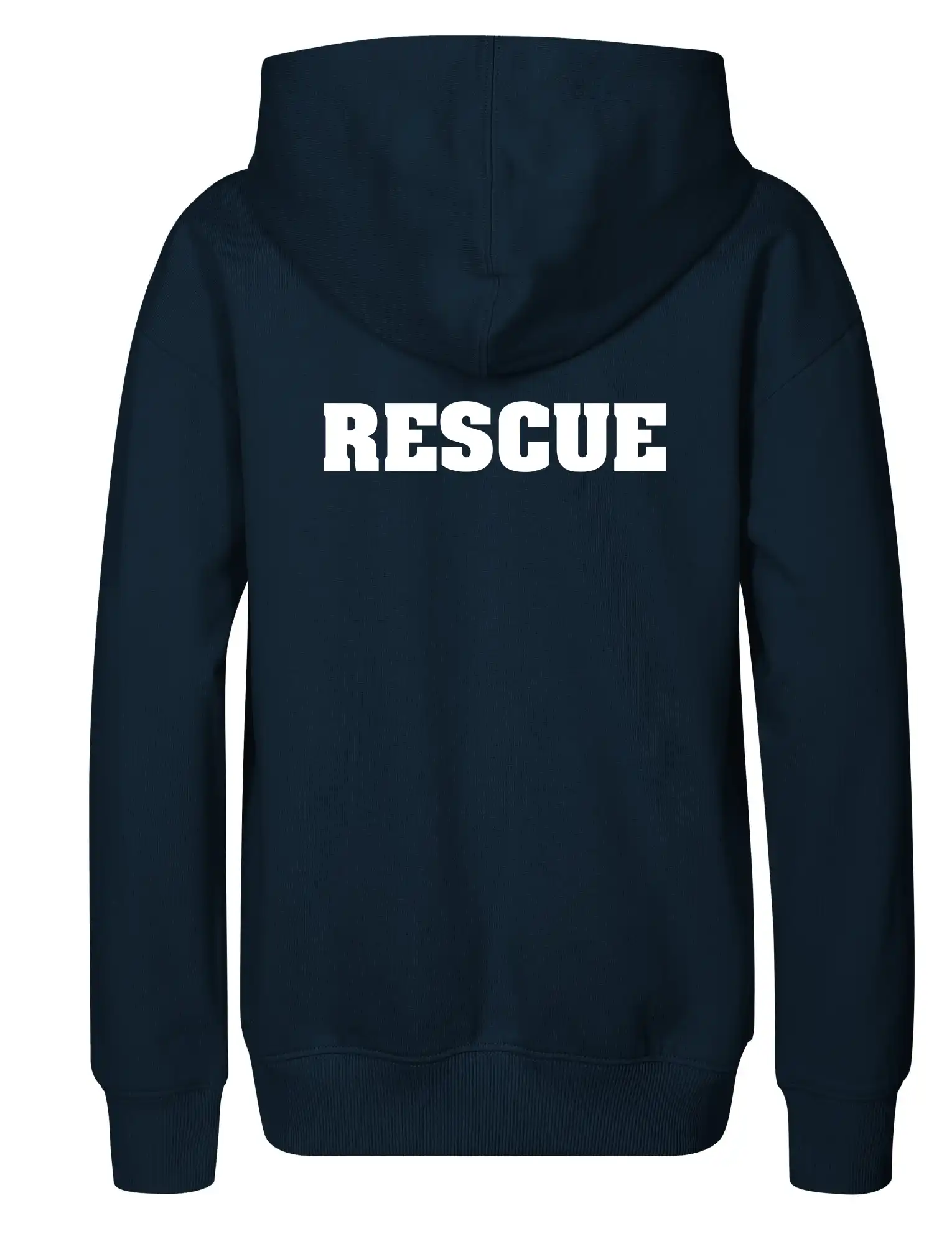 Rescue - Hvězda na prsu +  nápis na zádech