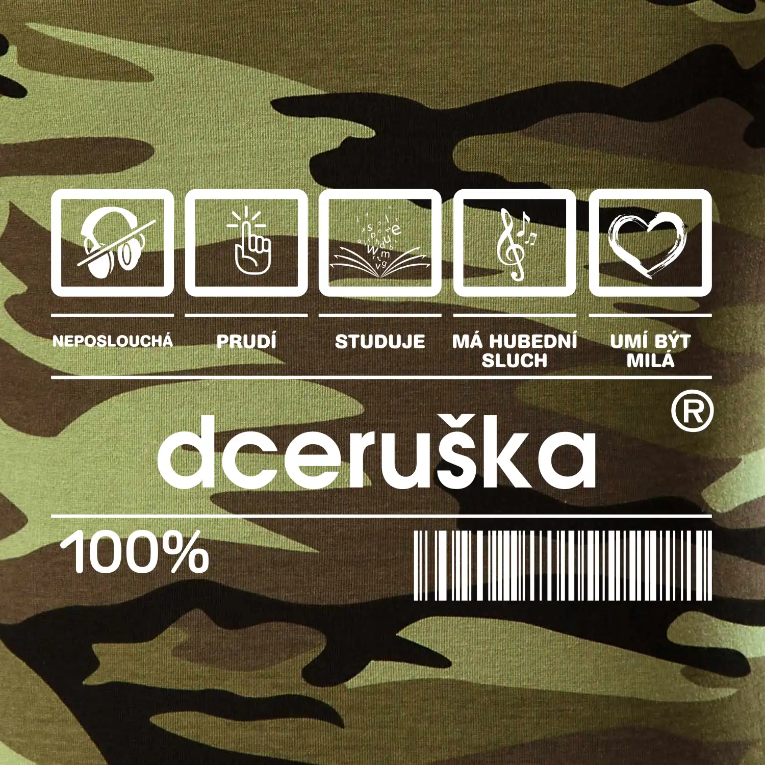 Čárový kód - Dceruška