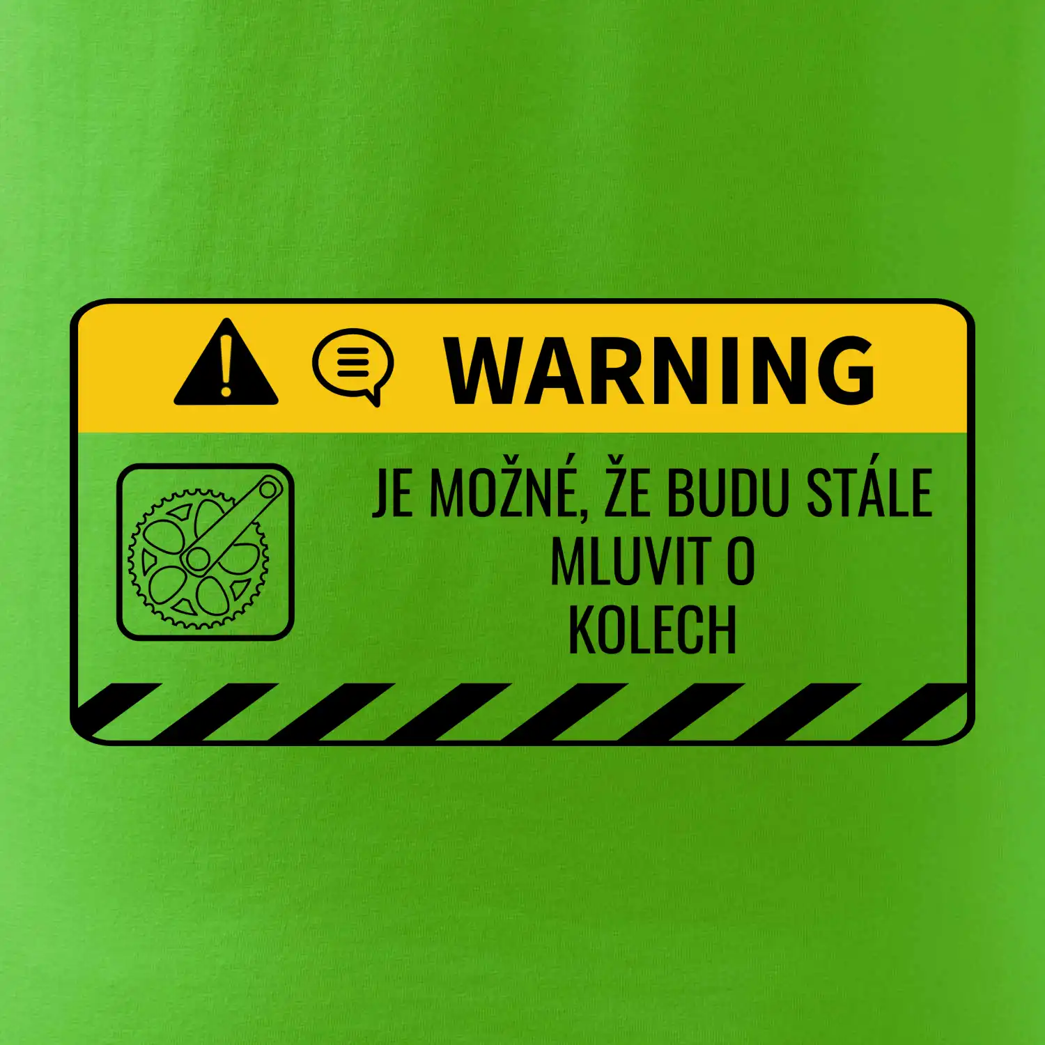 Warning mluvení - Kolo