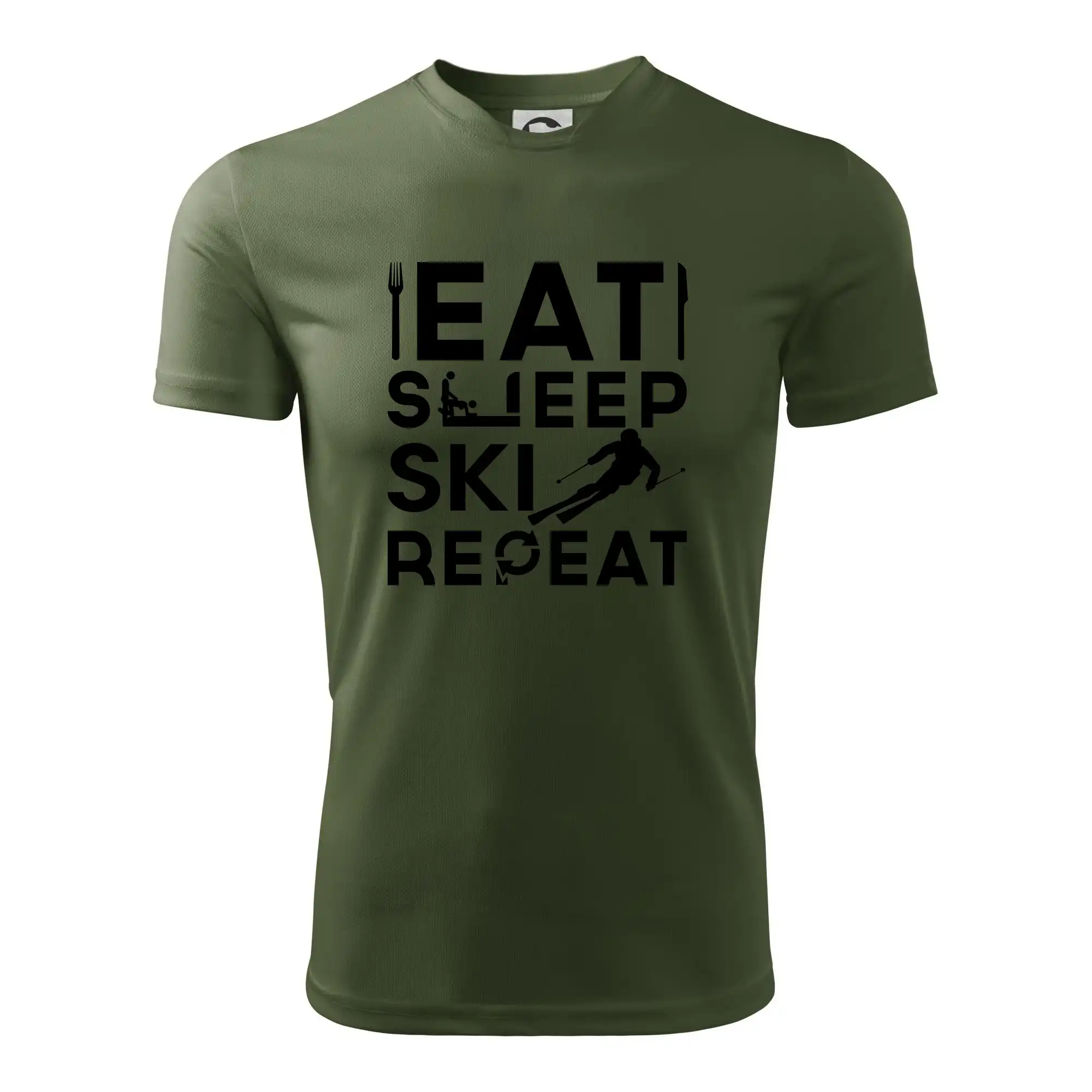Eat sleep ski repeat