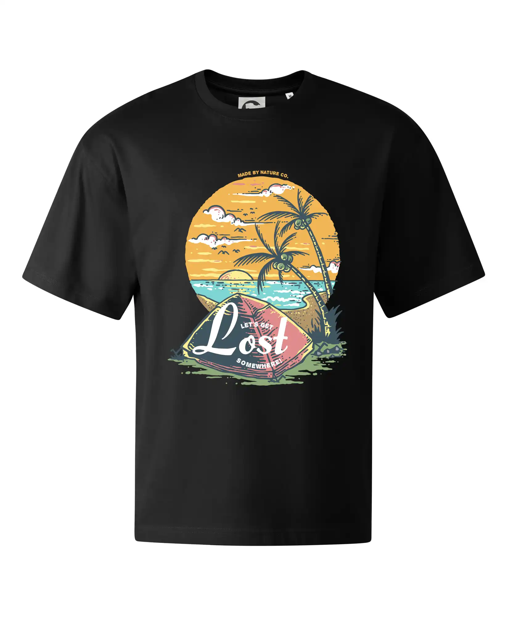 Beach camping get lost somewhere