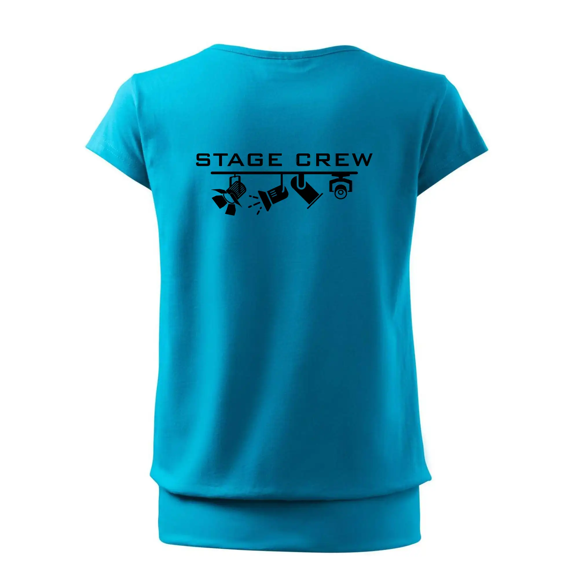 Jméno a nápis na zádech - stage crew