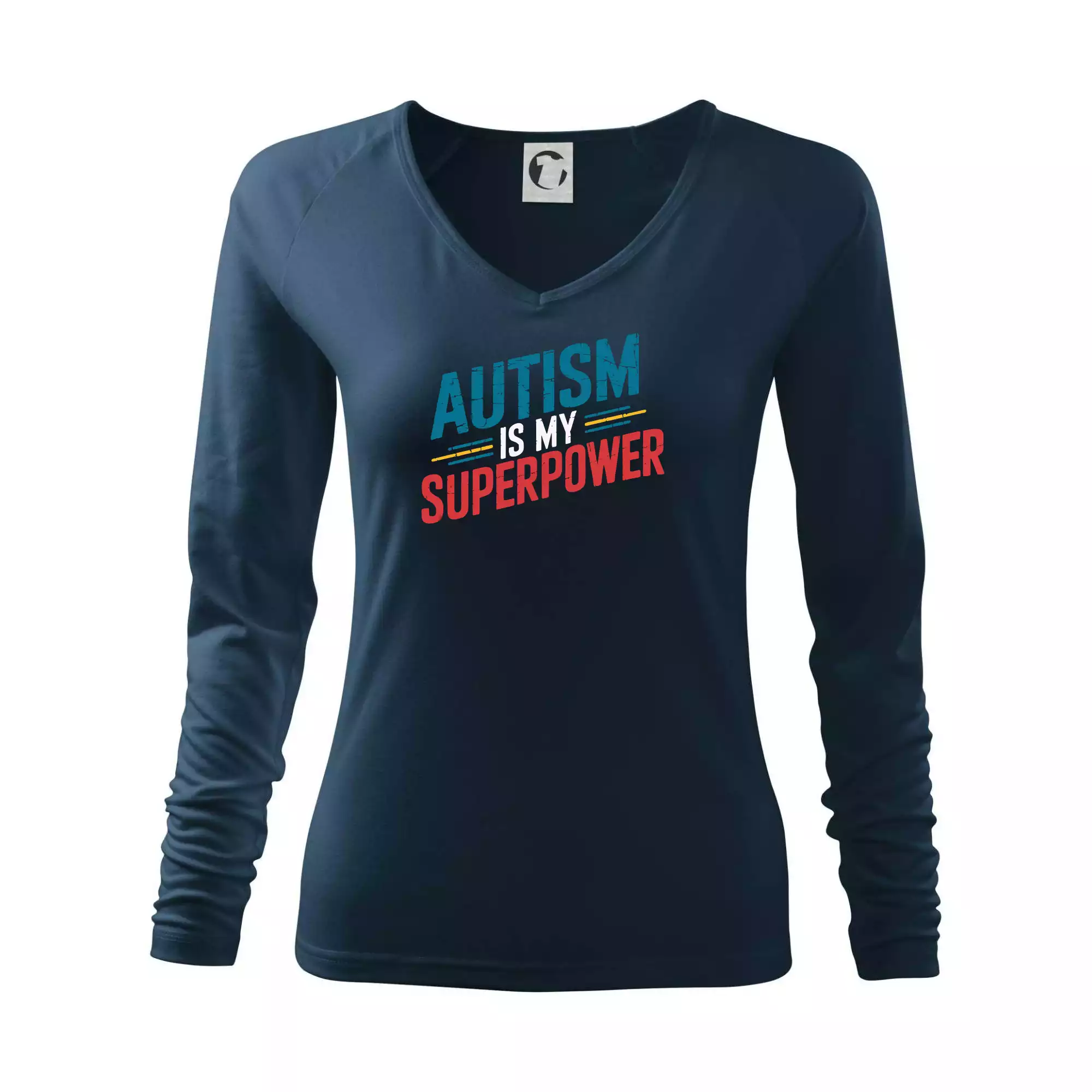 Šikmý nápis Autism is my superpower