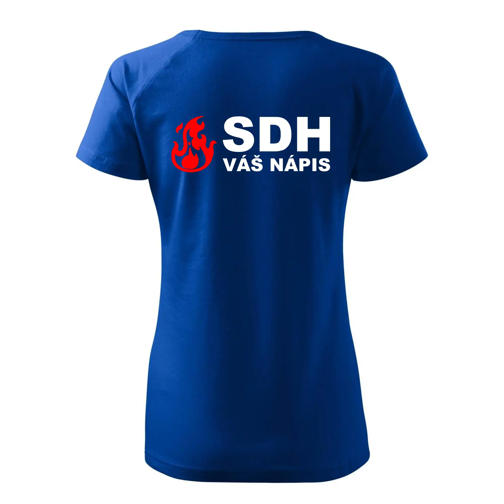 SDH nápis (oheň, název sboru - vlastní nápis)
