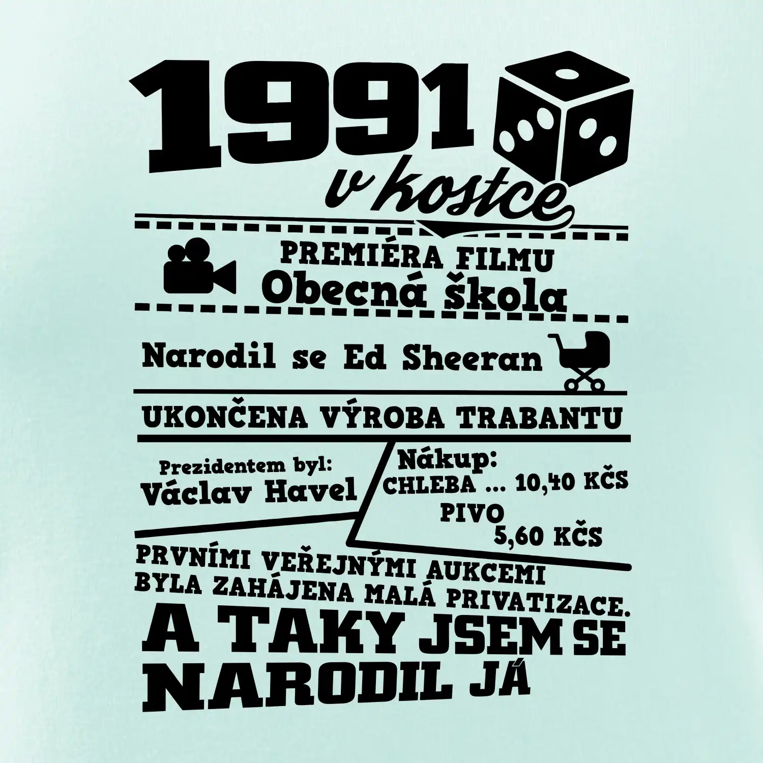 1991 v kostce