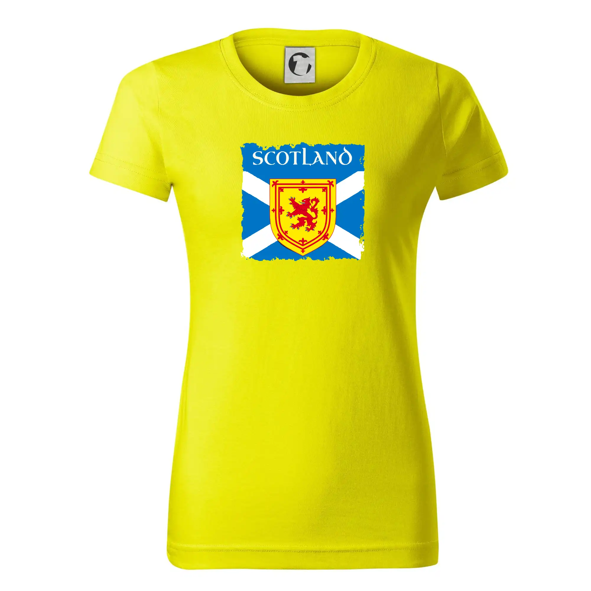 Skotská vlajka s erbem lva