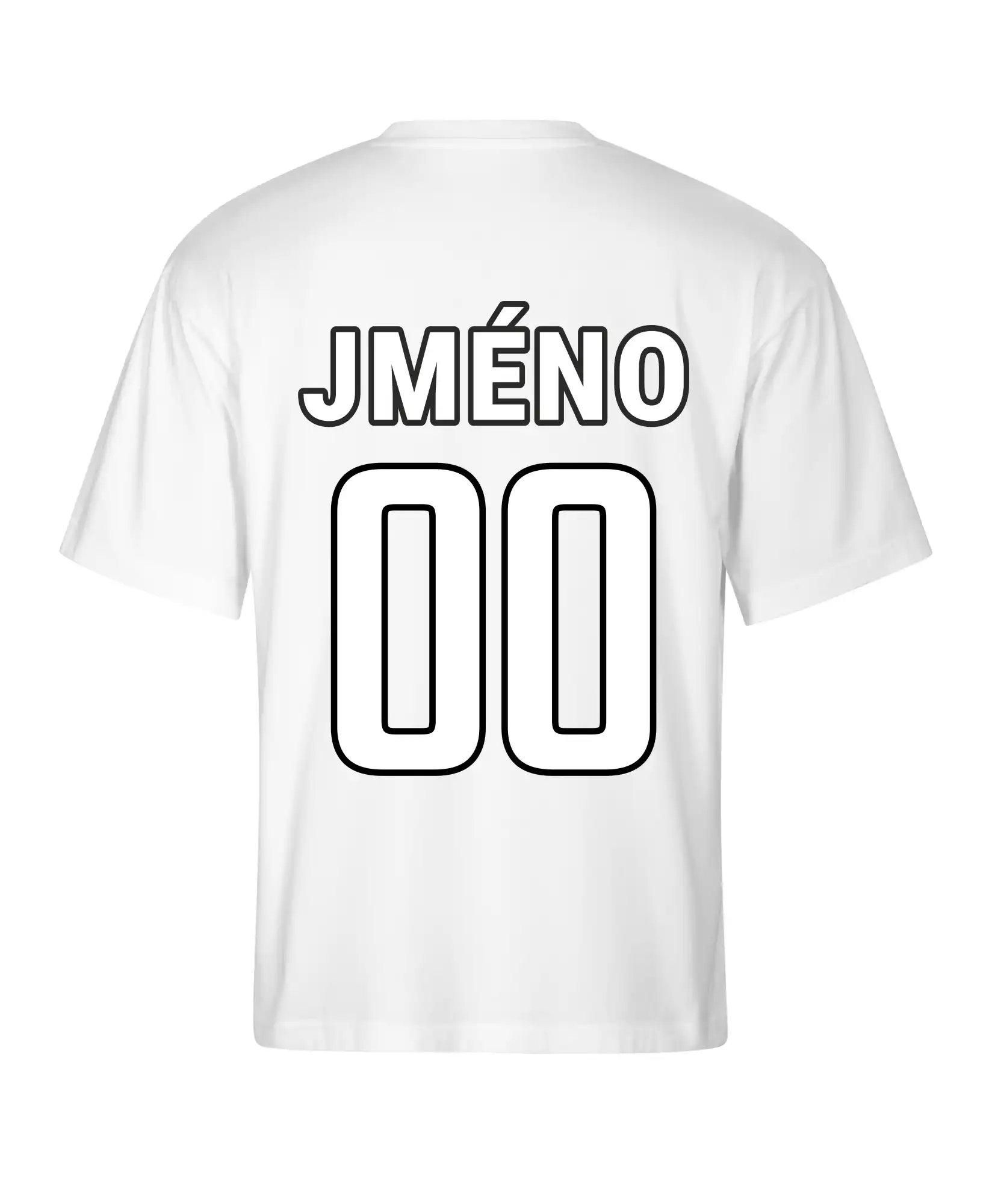 Florbalový  dres - vlastní jméno a číslo