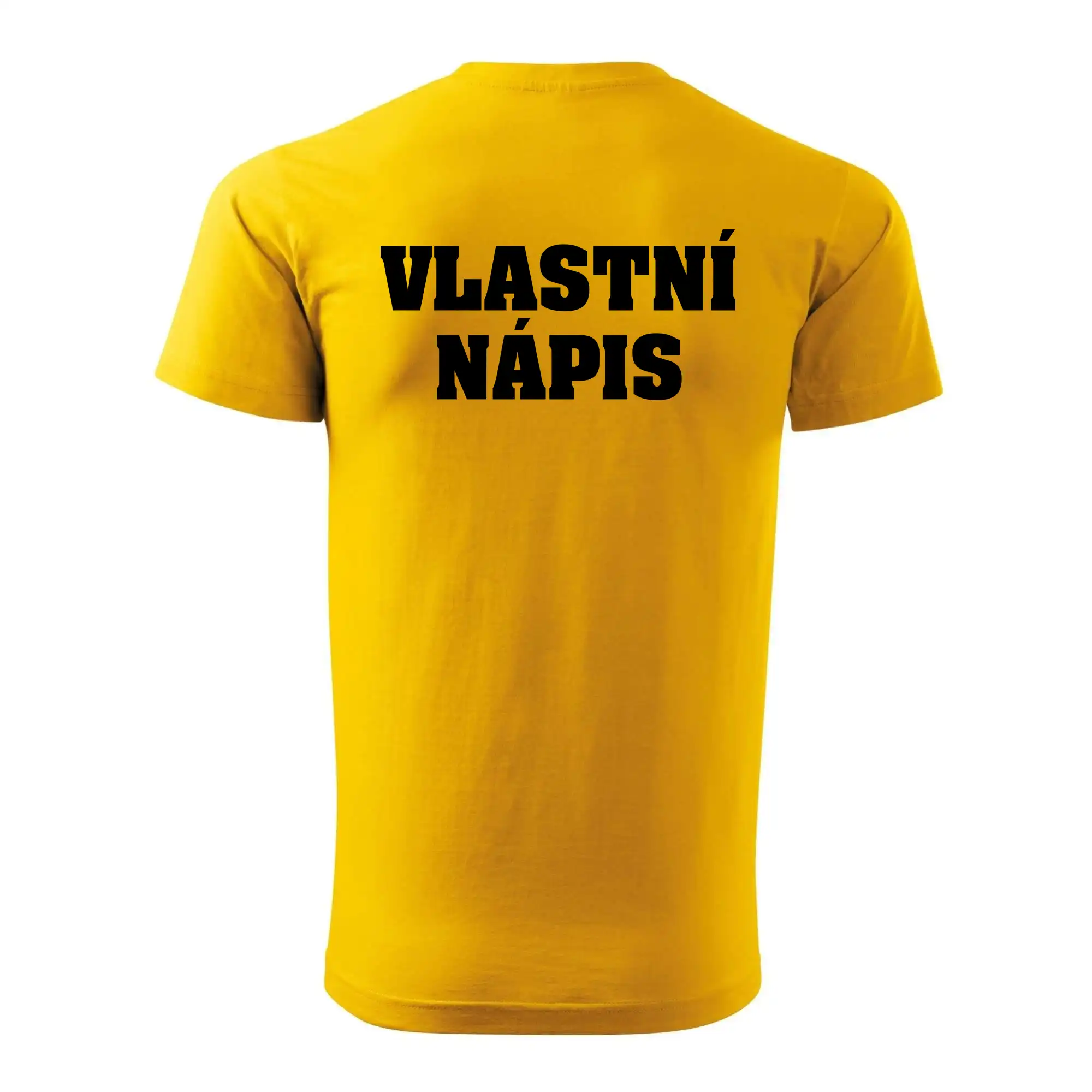 Hvězda života - vlastní nápis vpředu a vzadu