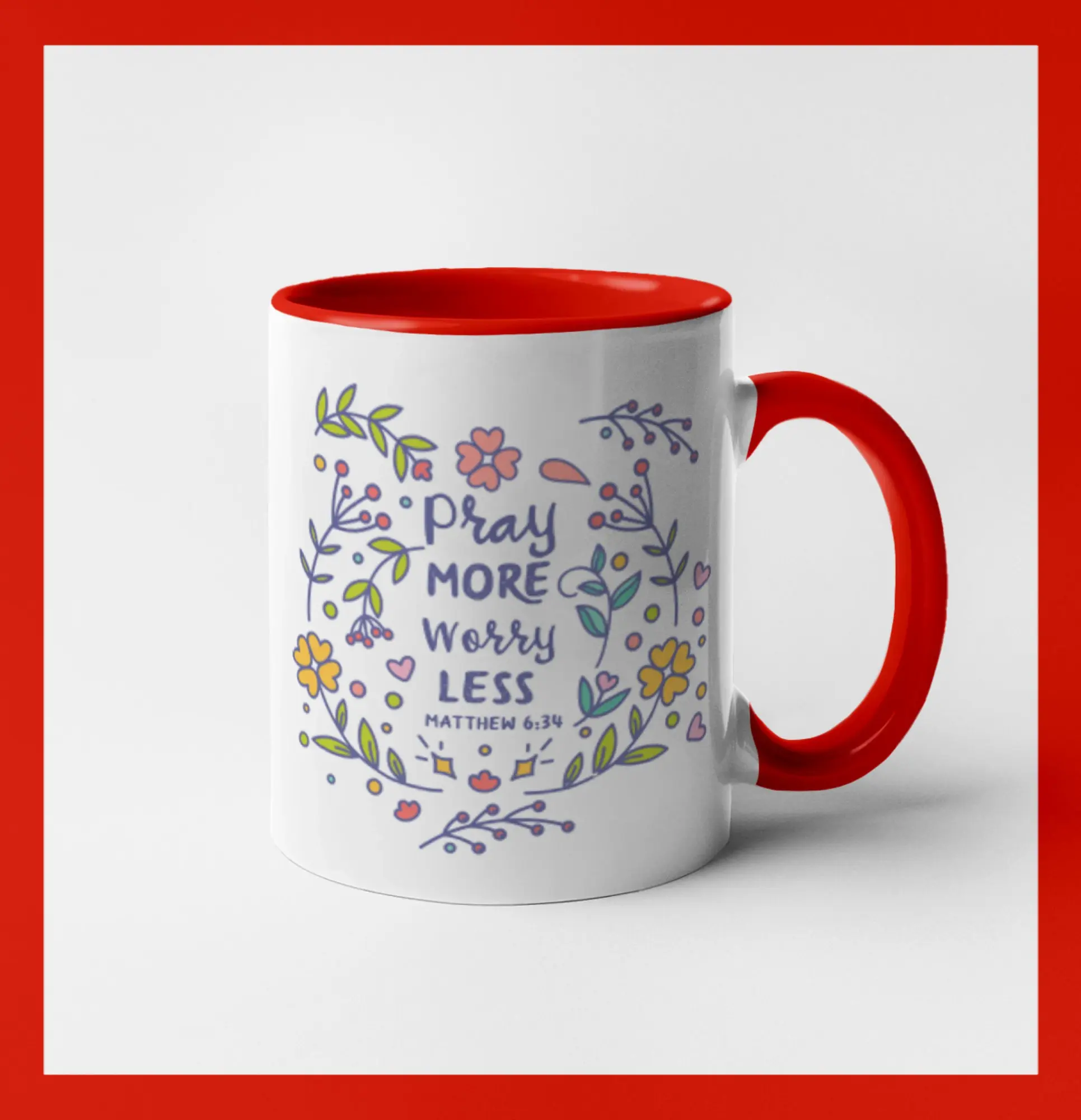 Pray more worry less