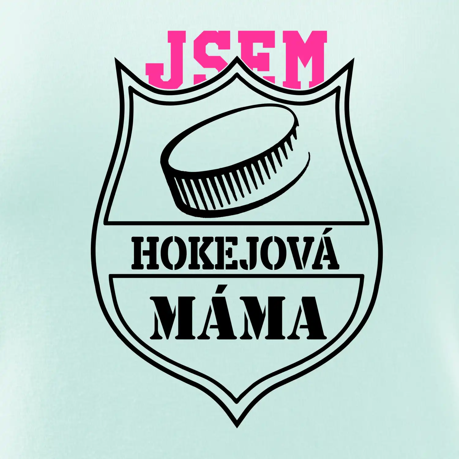 Hokejová máma - puk