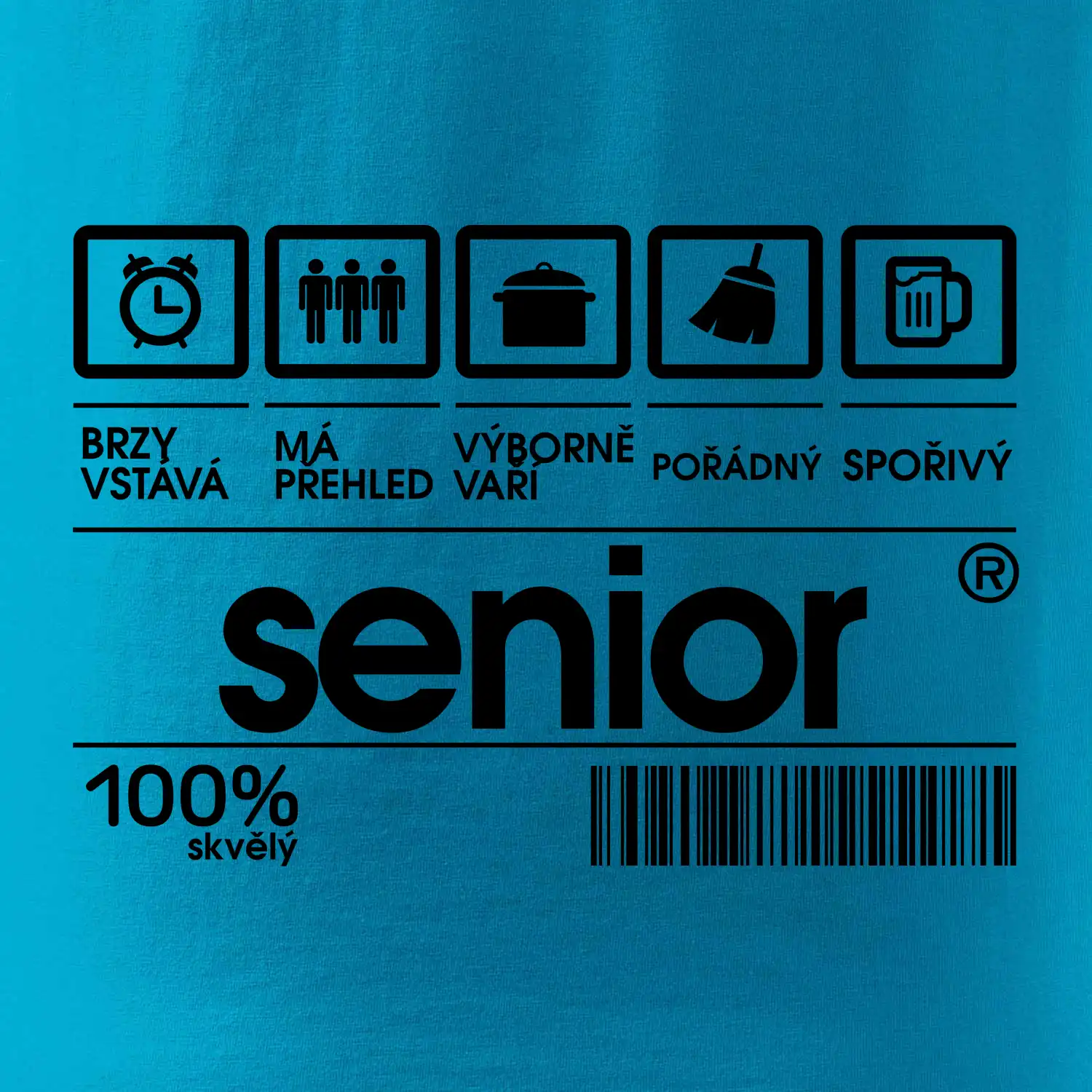 Čárový kód senior