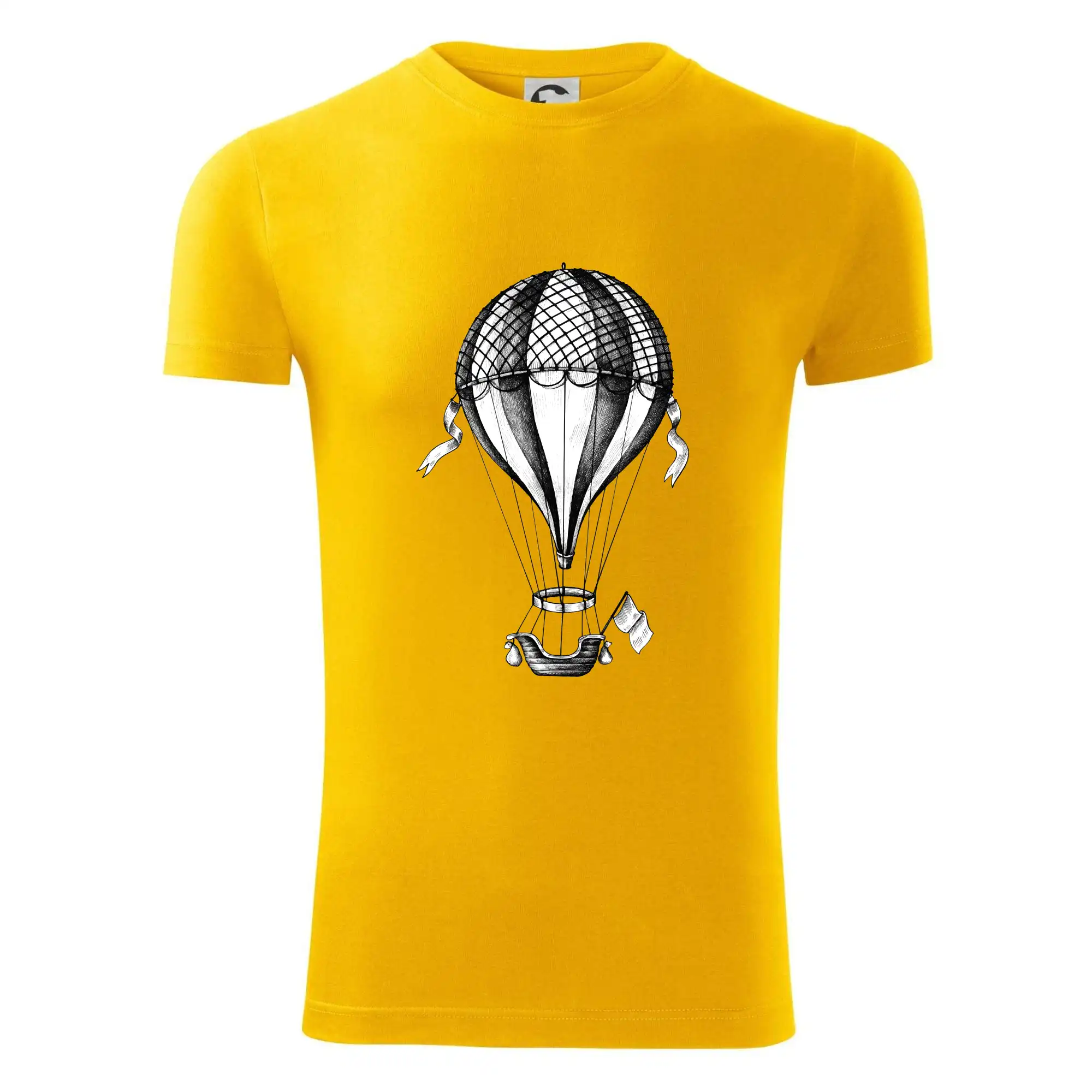 Horkovzdušný balón  kreslený