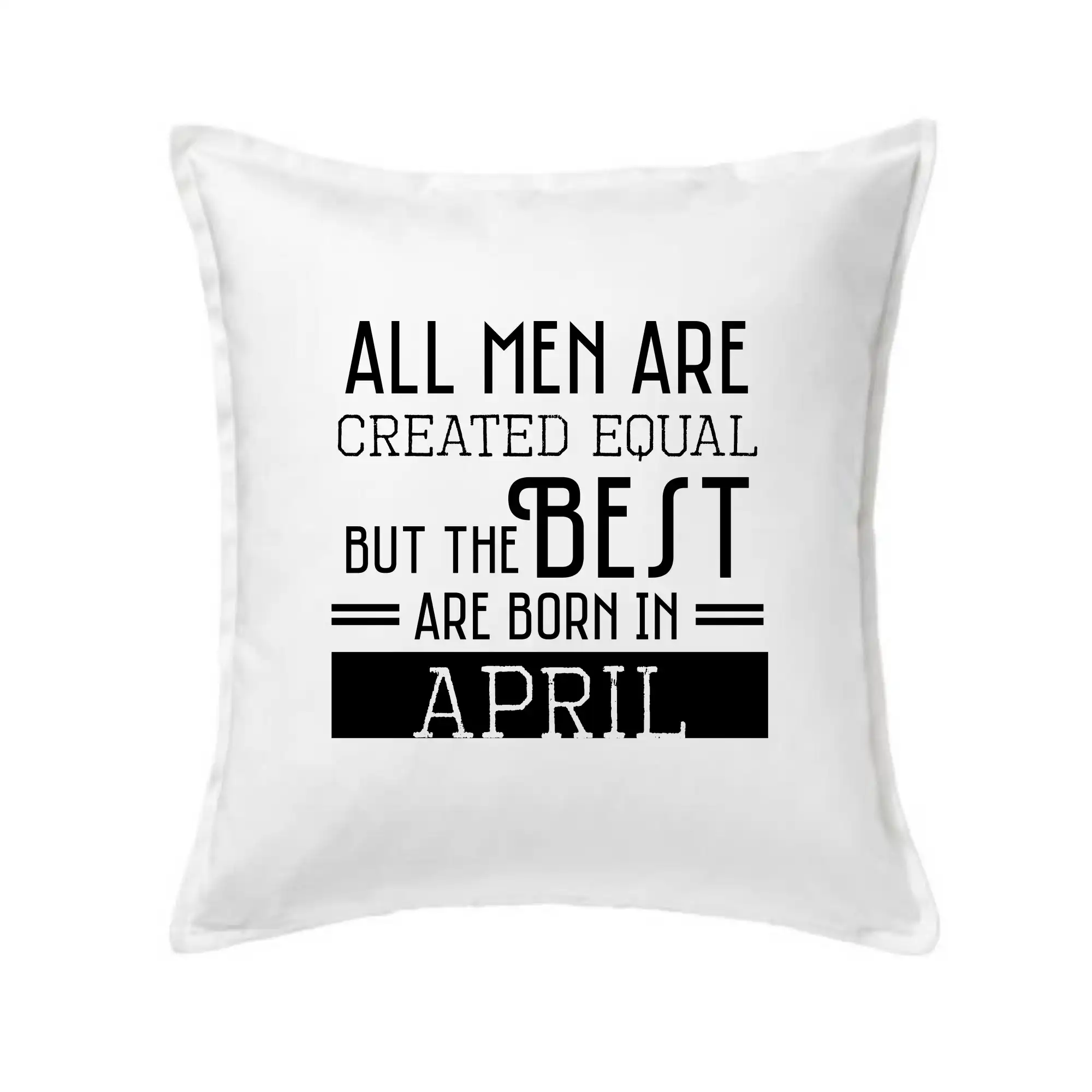All men are created equal april