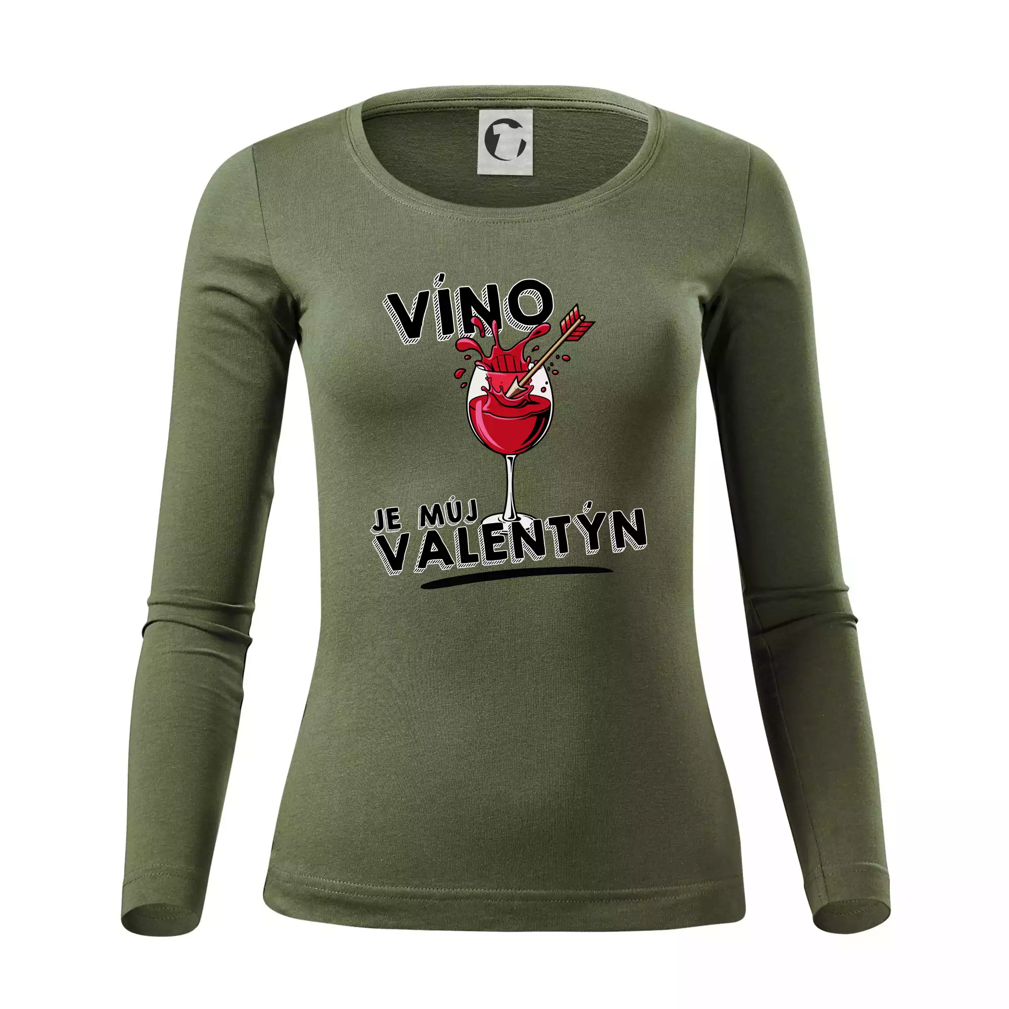 Víno je můj valentýn