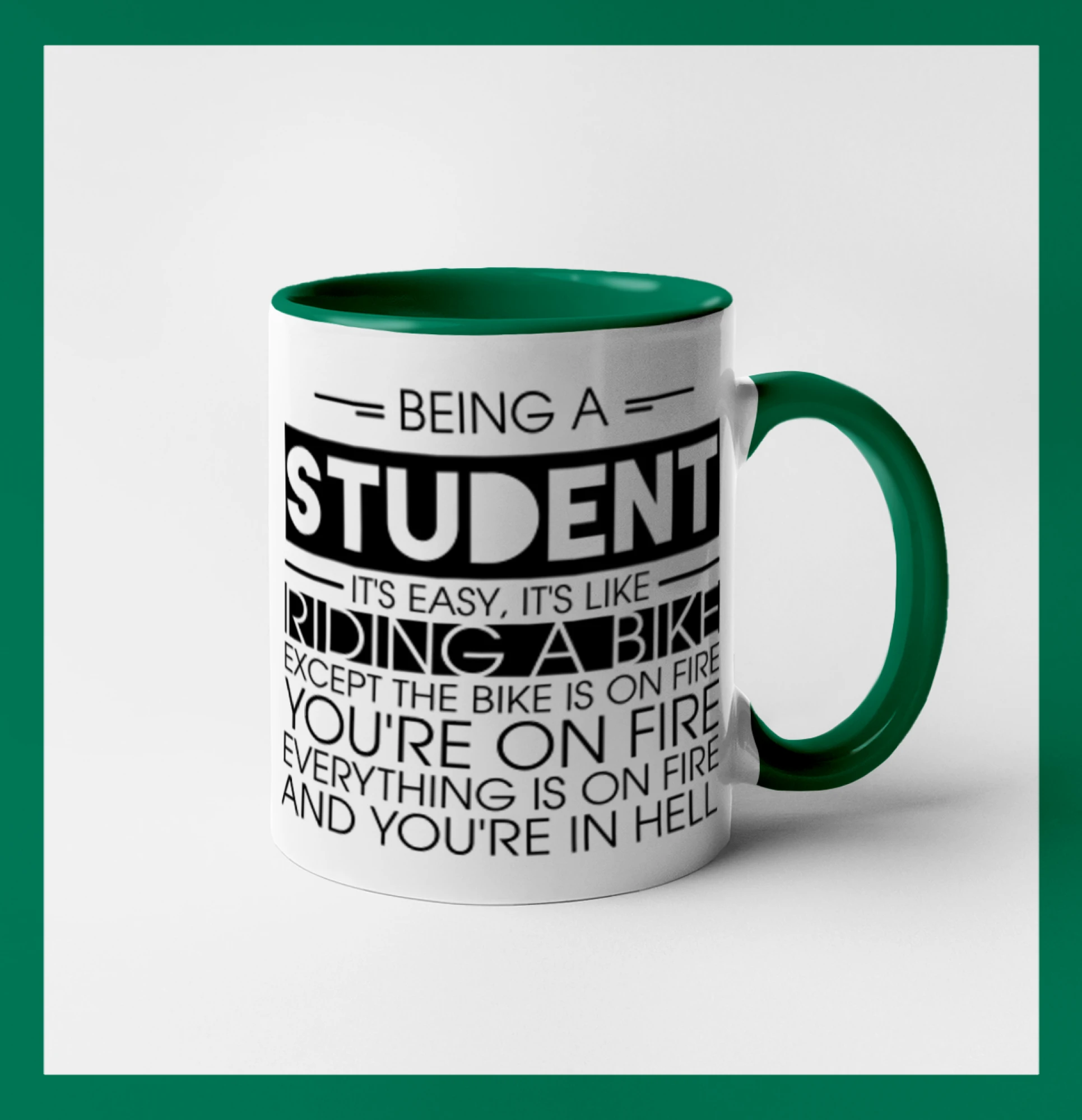 Being a student - bike