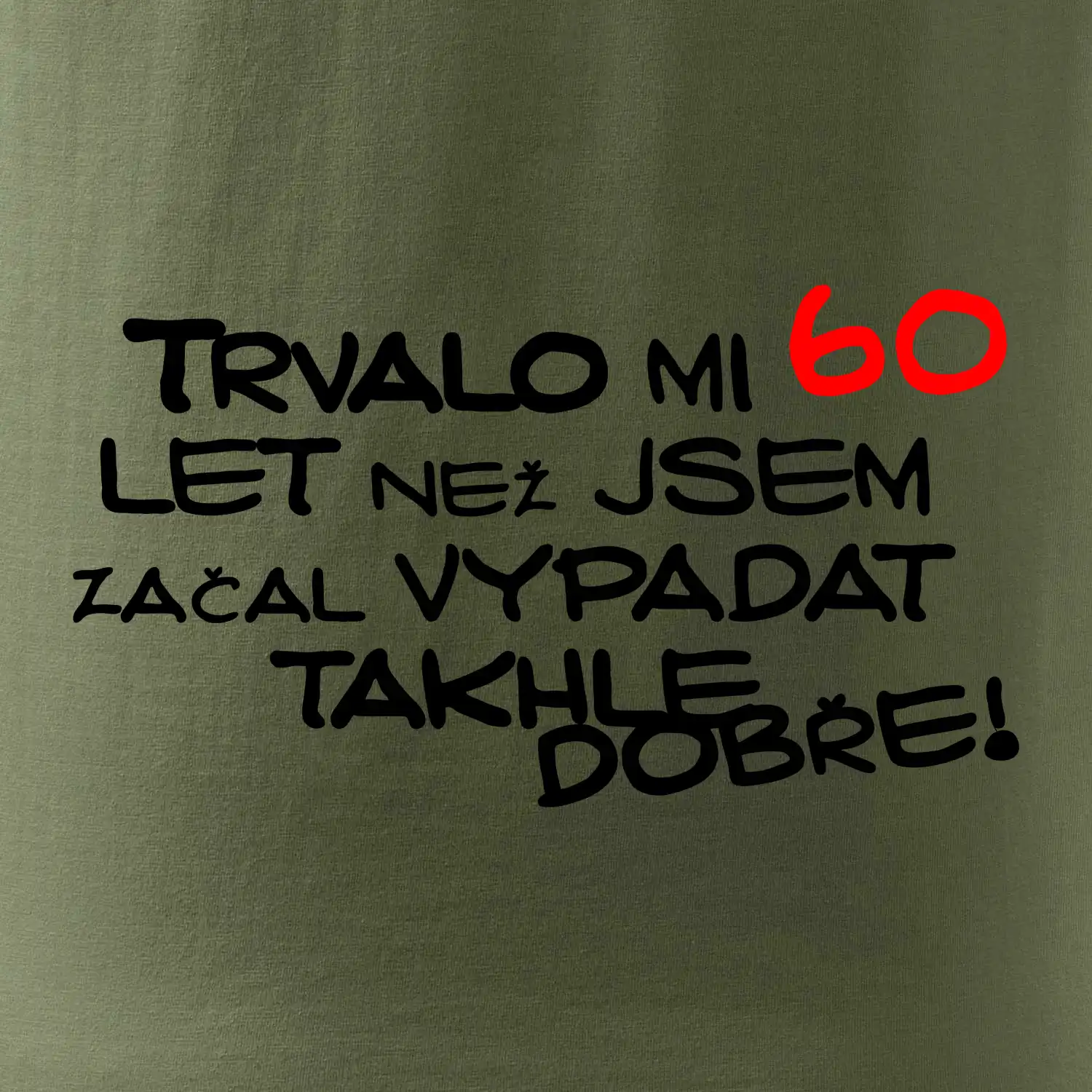 Trvalo mi 60 let než jsem začal vypadat takhle dobře