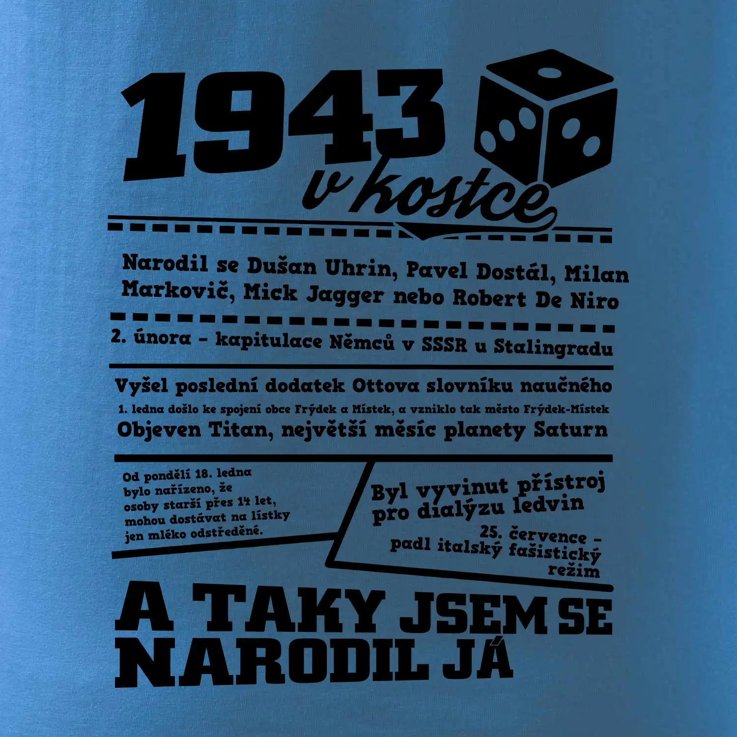 1943 v kostce