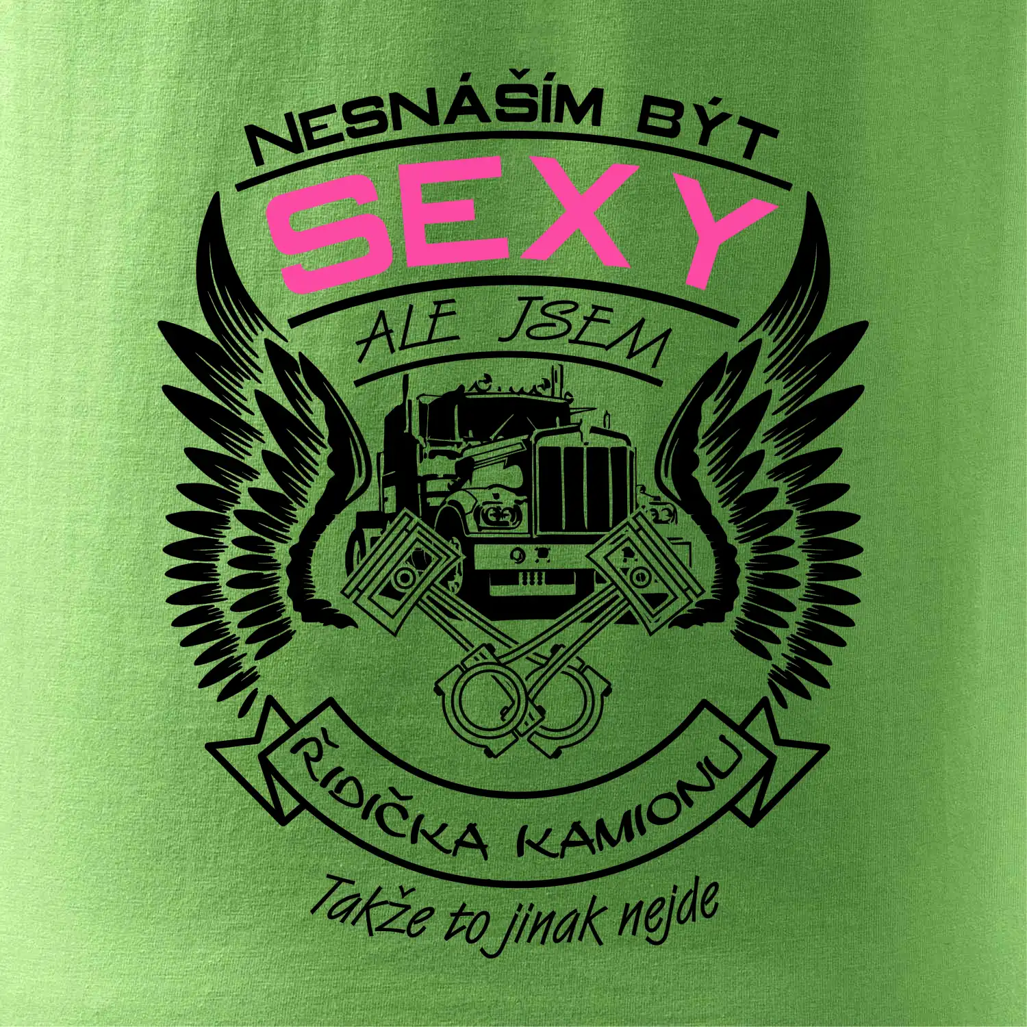 Nesnáším být sexy - řidička kamionu
