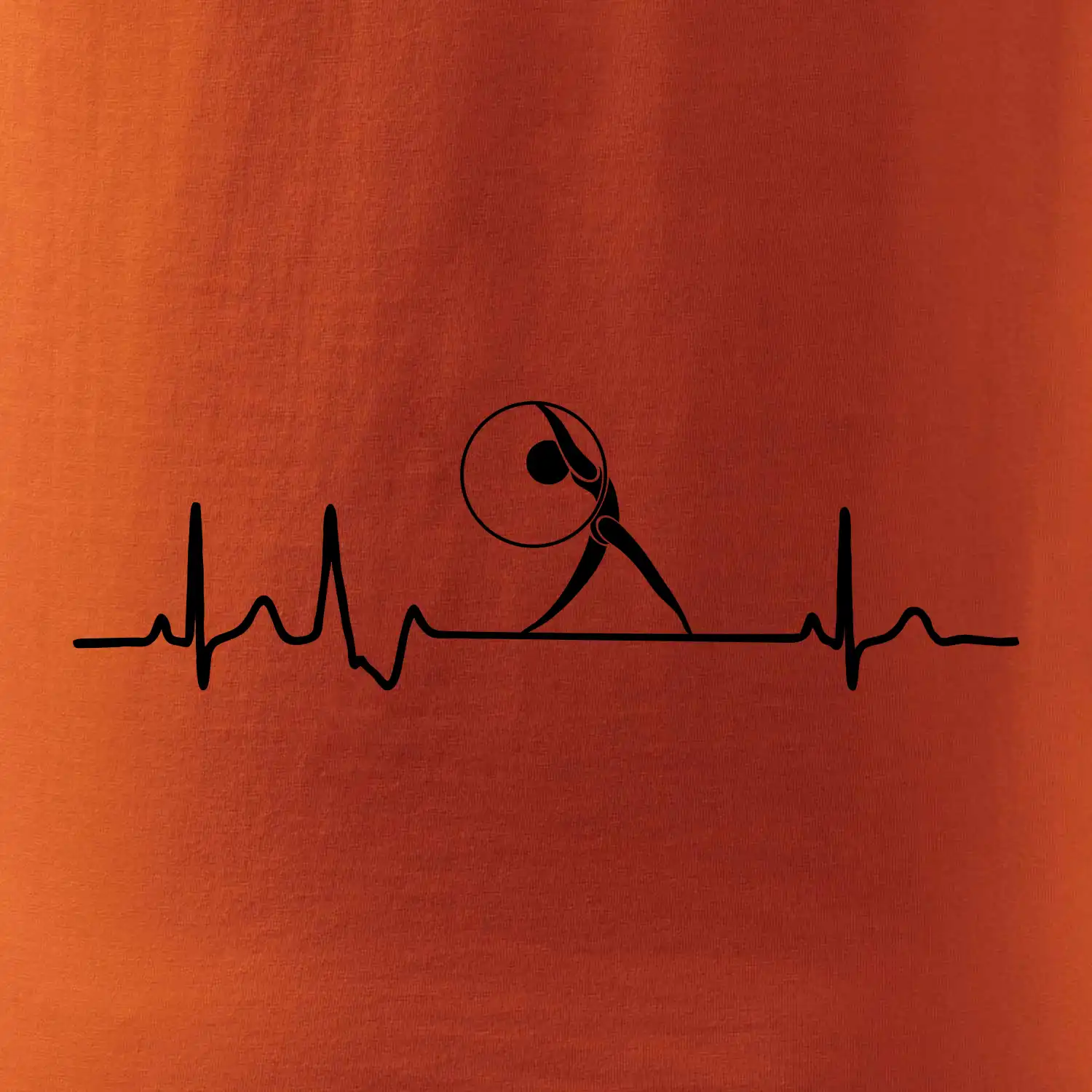 EKG moderní gymnastika obruč