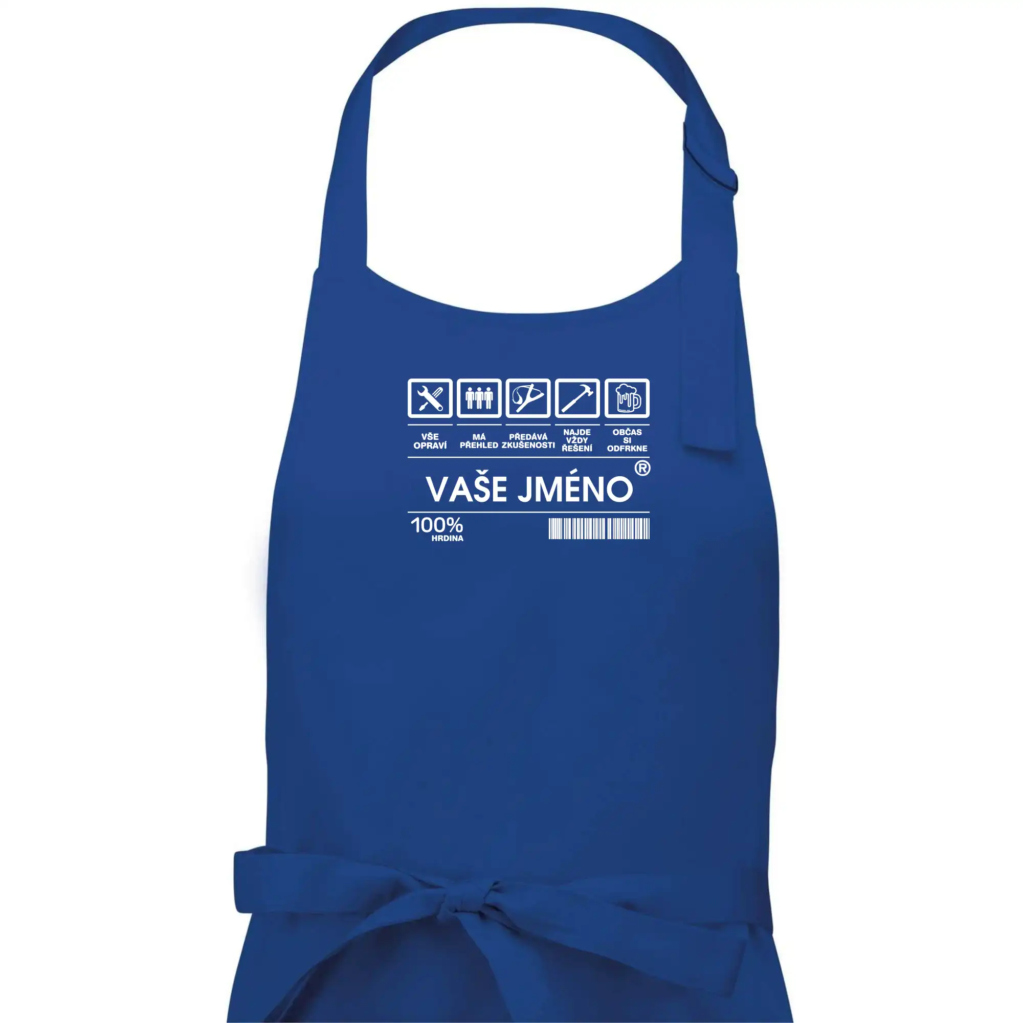 Vaše jméno - čárový kód