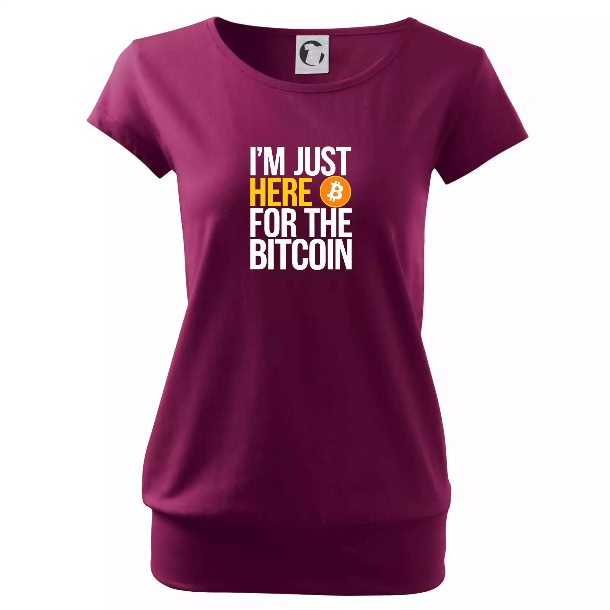 I'm just here for the Bitcoin