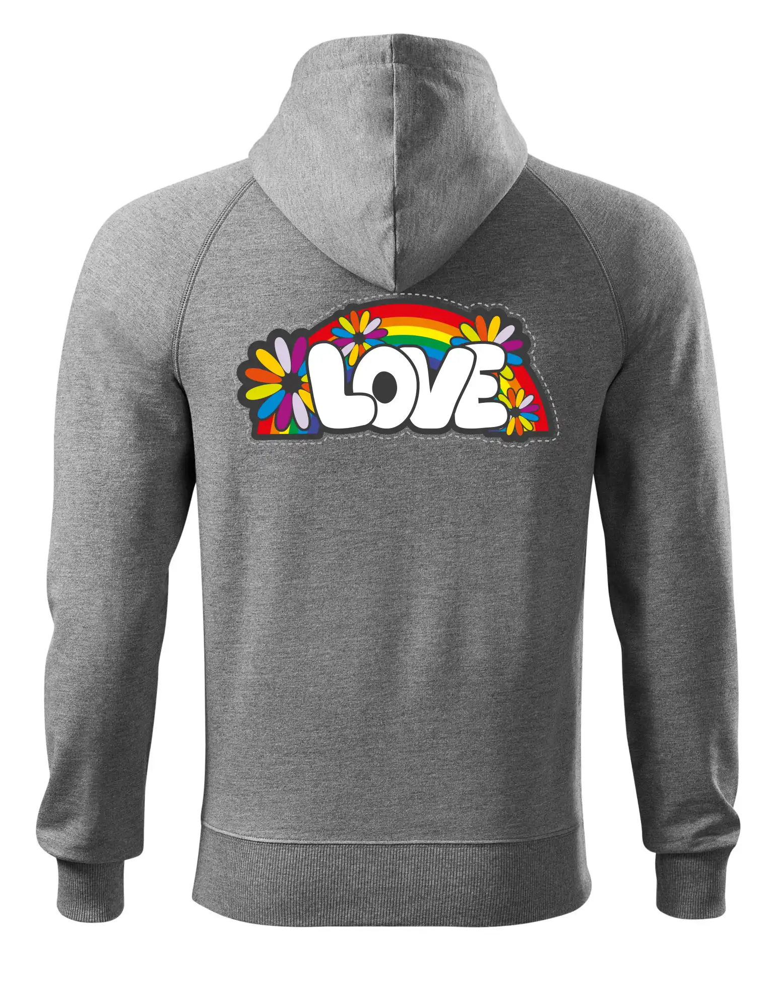 Love s duhou v pozadí