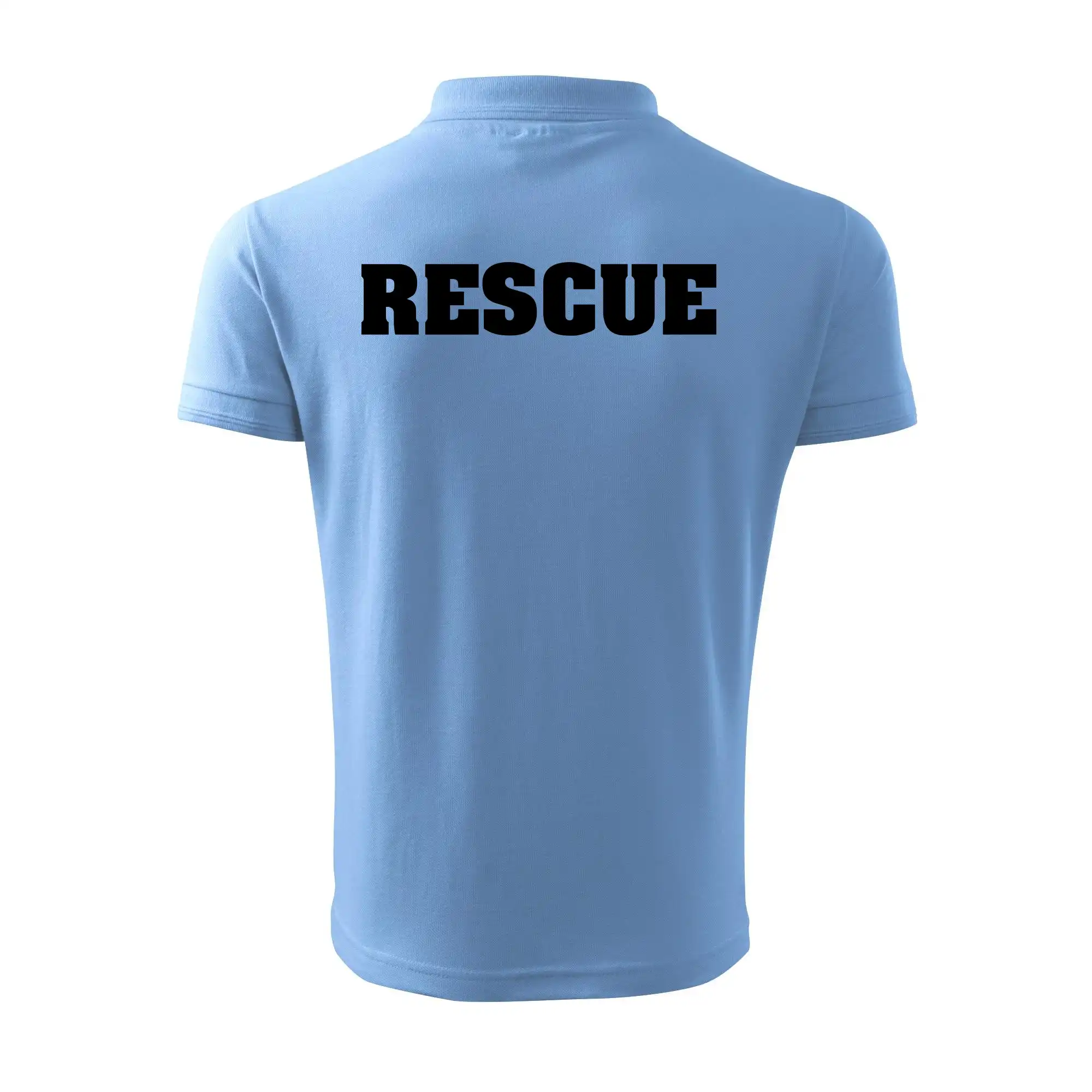 Rescue - Hvězda na prsu +  nápis na zádech