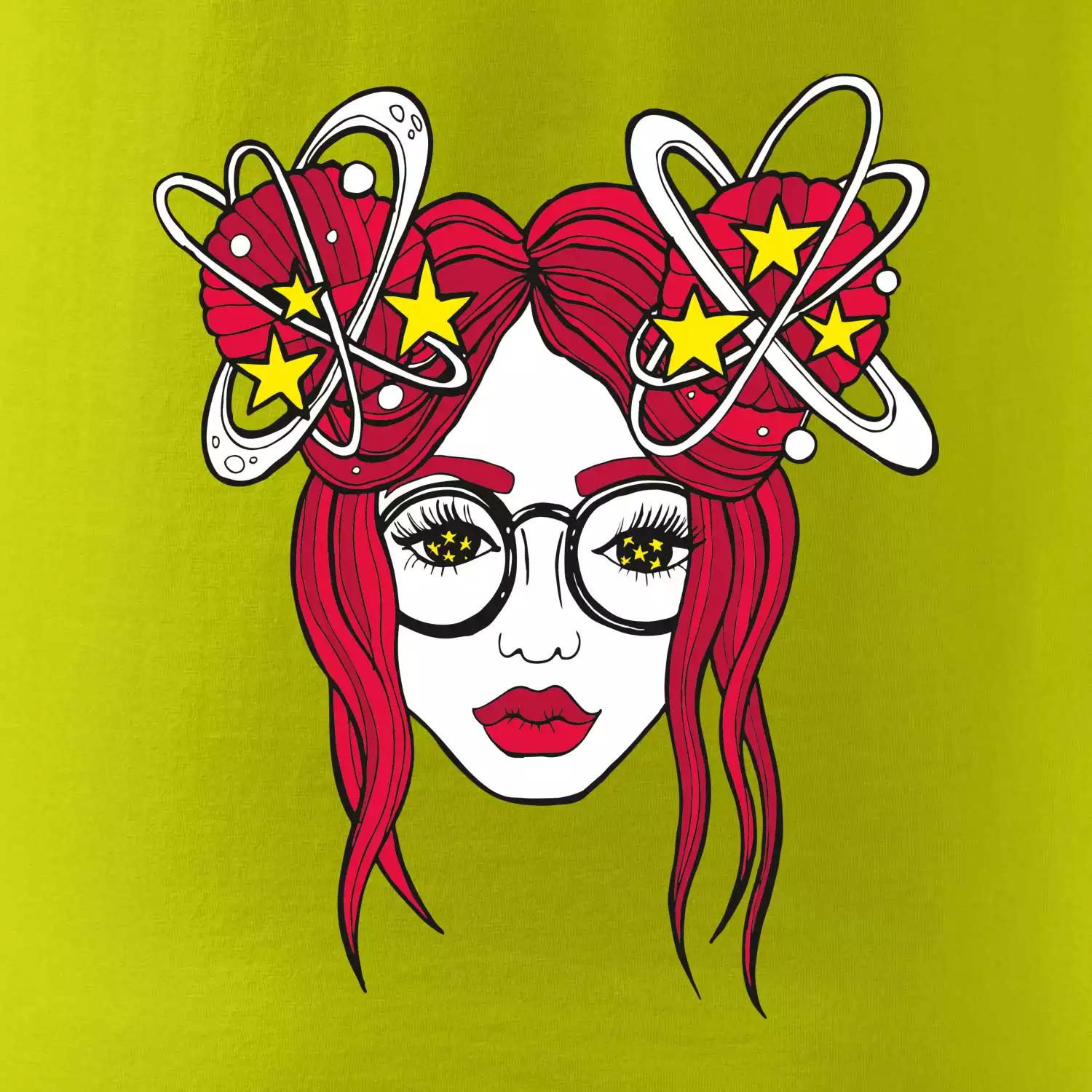 Magická červenovláska (Pecka design)