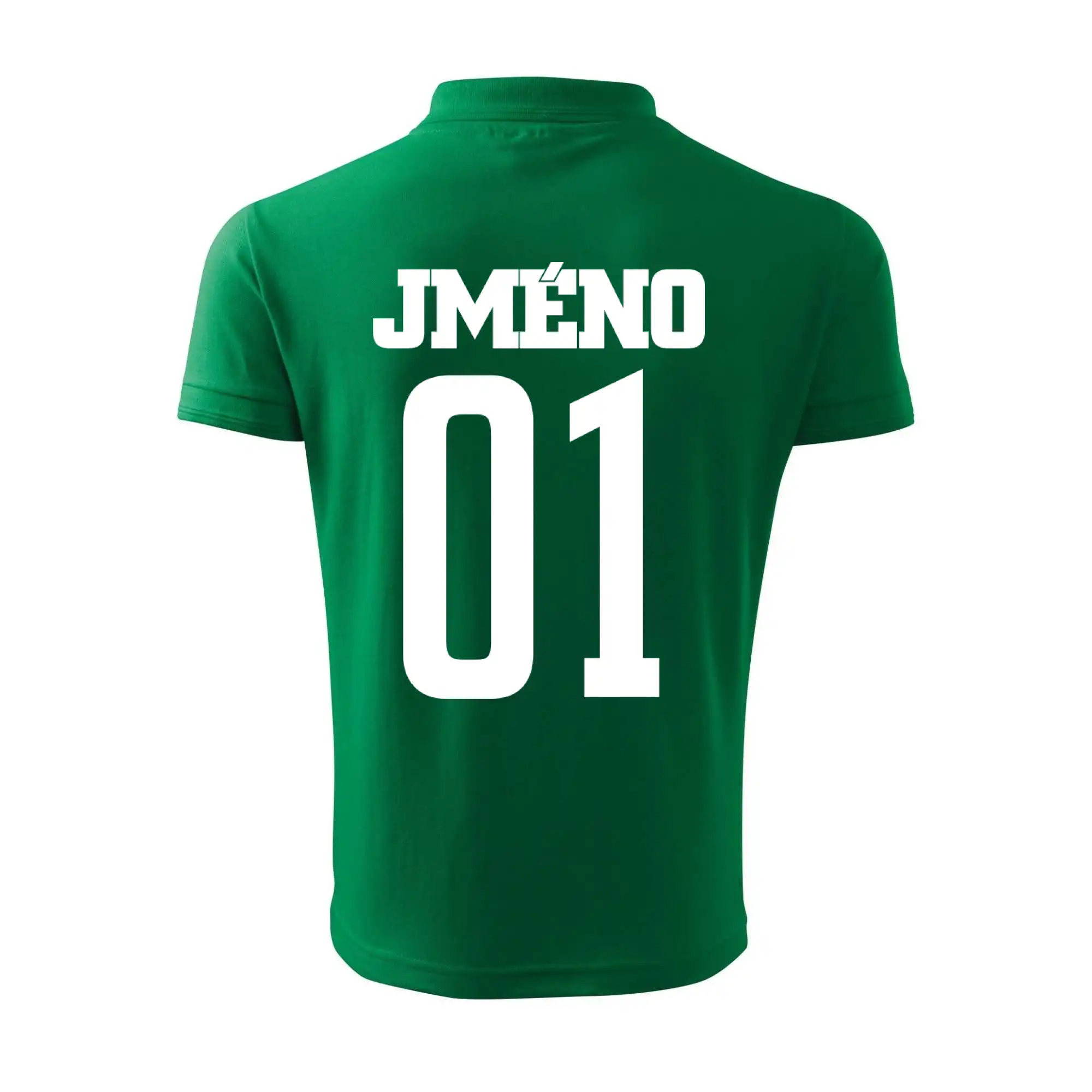 Fotbalový dres - vlastní jméno a číslo