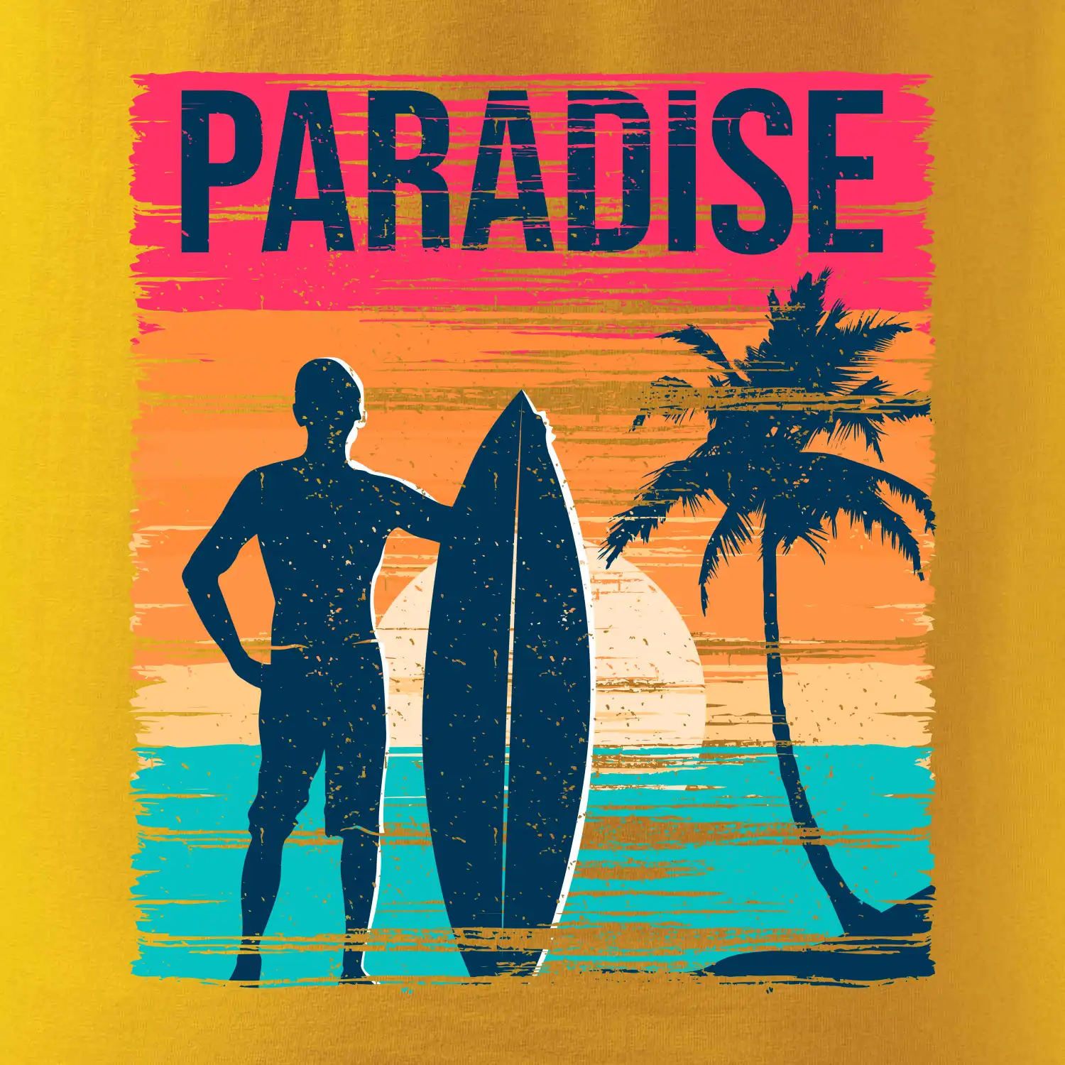 Paradise - barevný čtverec