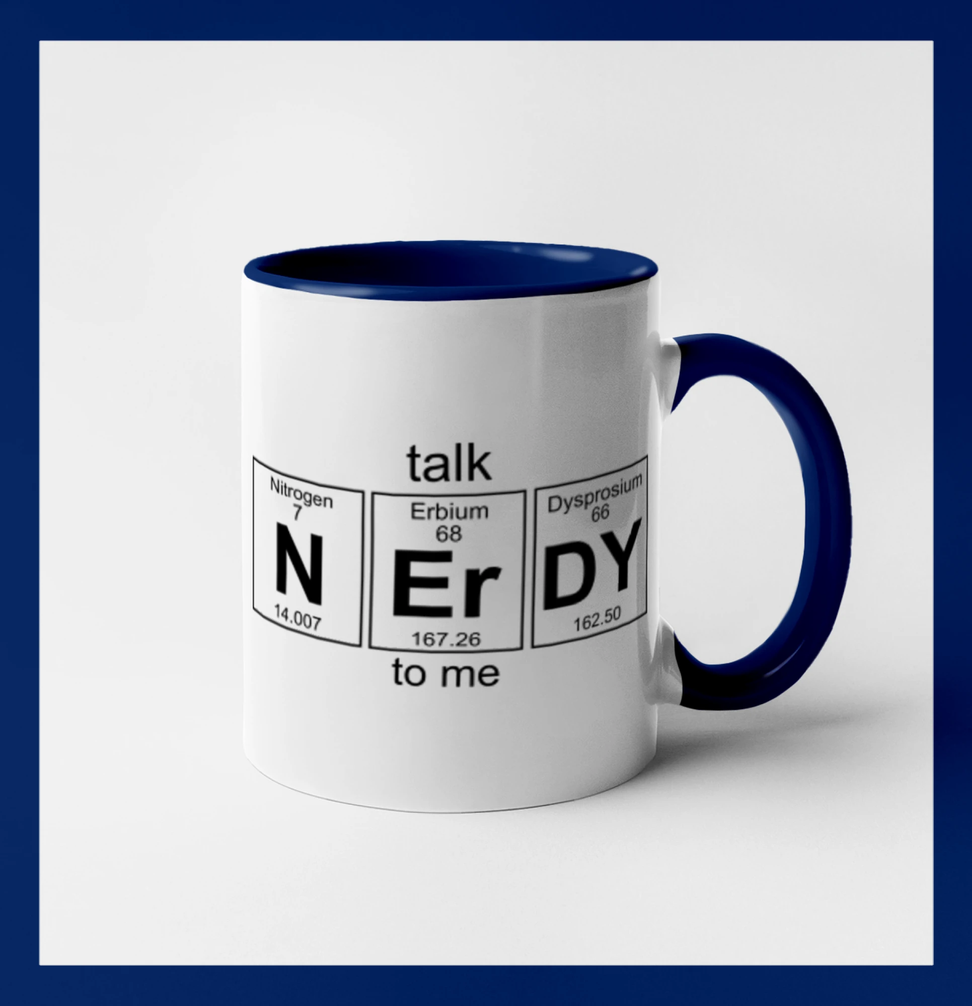 Talk nerdy - periodická tabulka