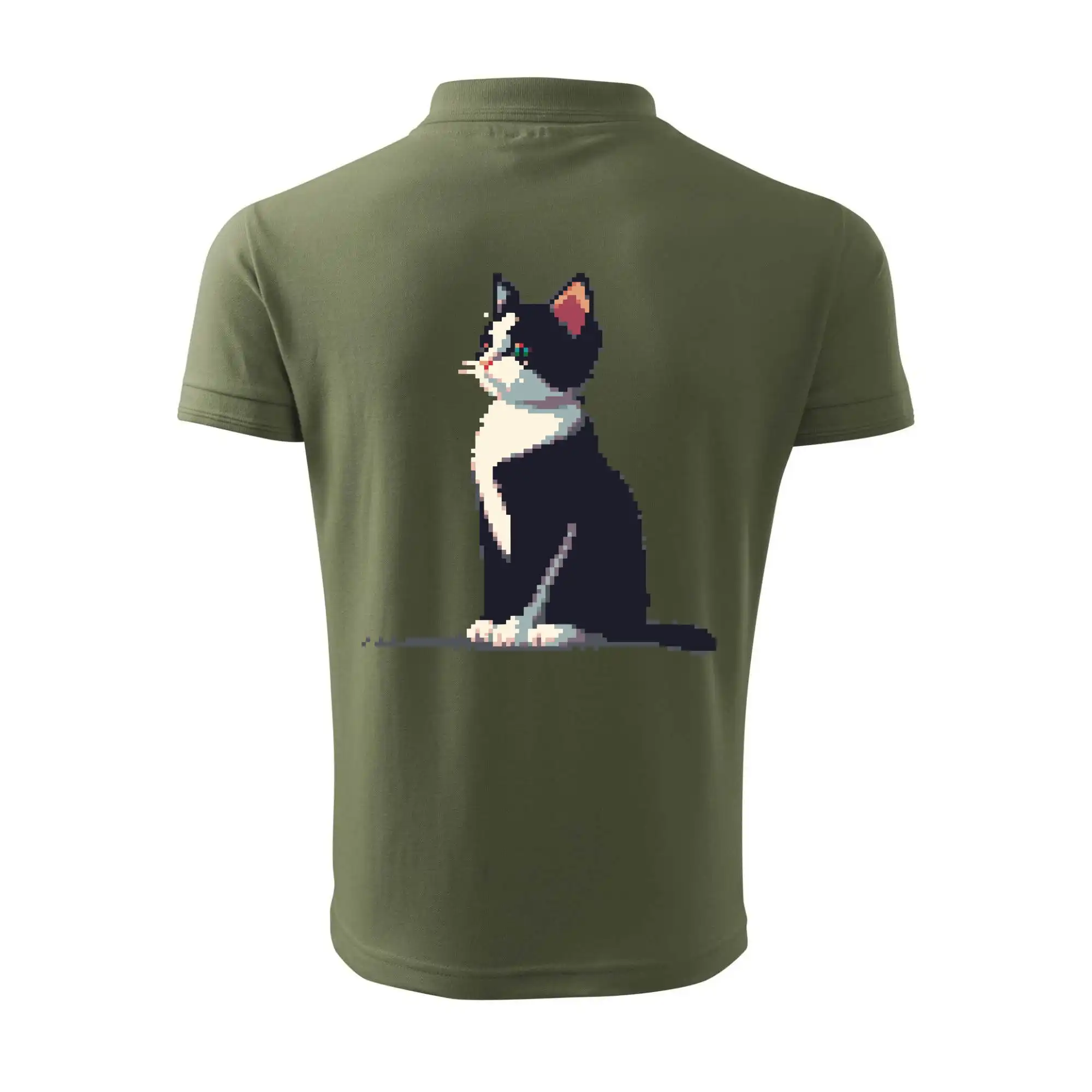 Mourovatá kočka pixel