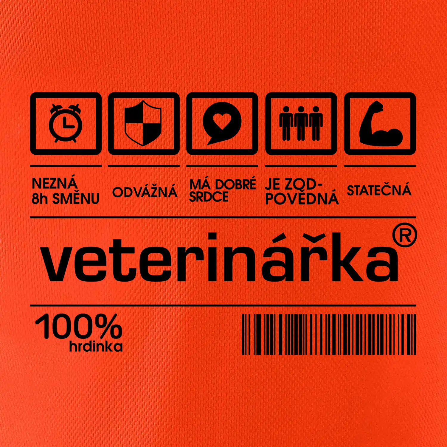 Čárový kód - Veterinářka