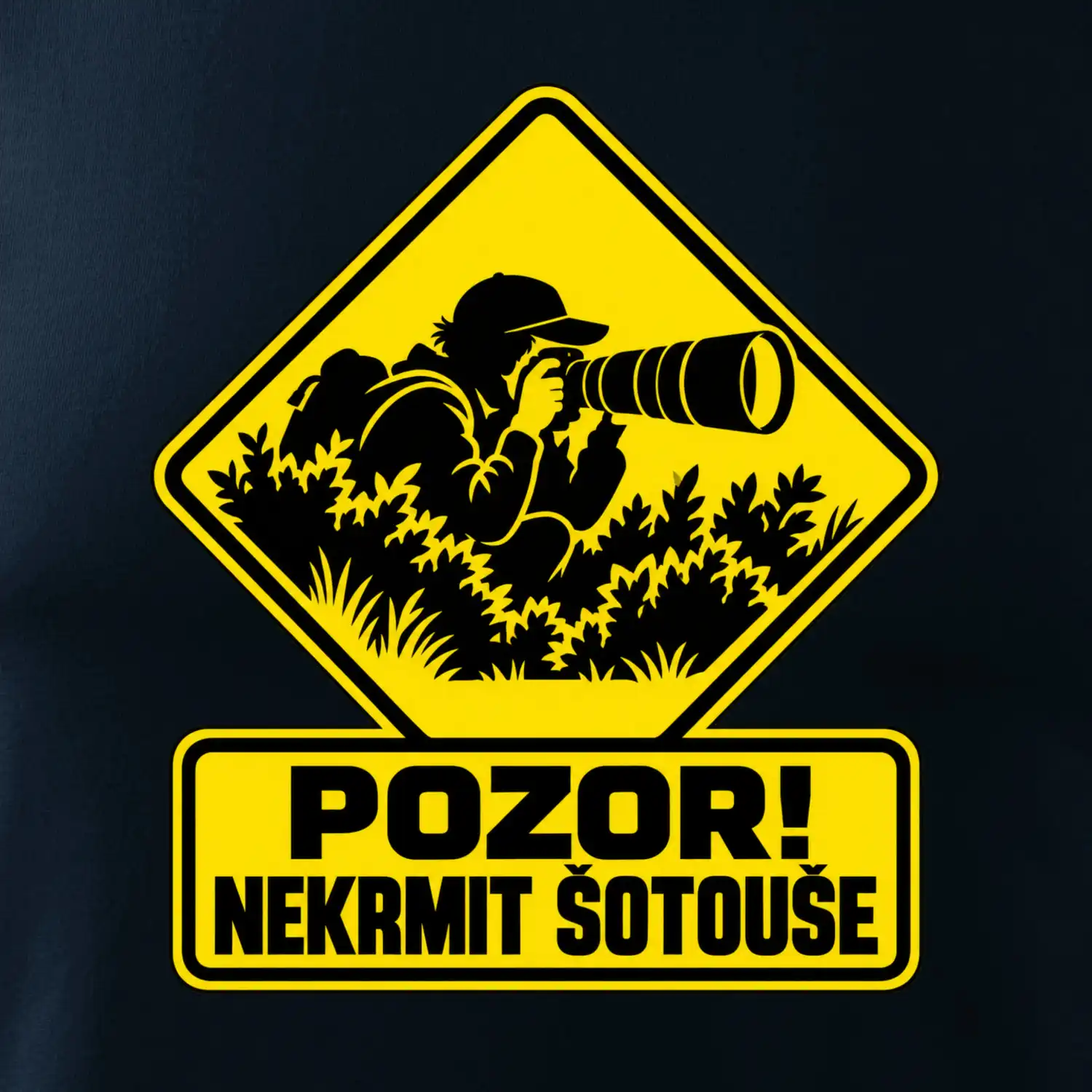 Pozor nekrmit šotouše