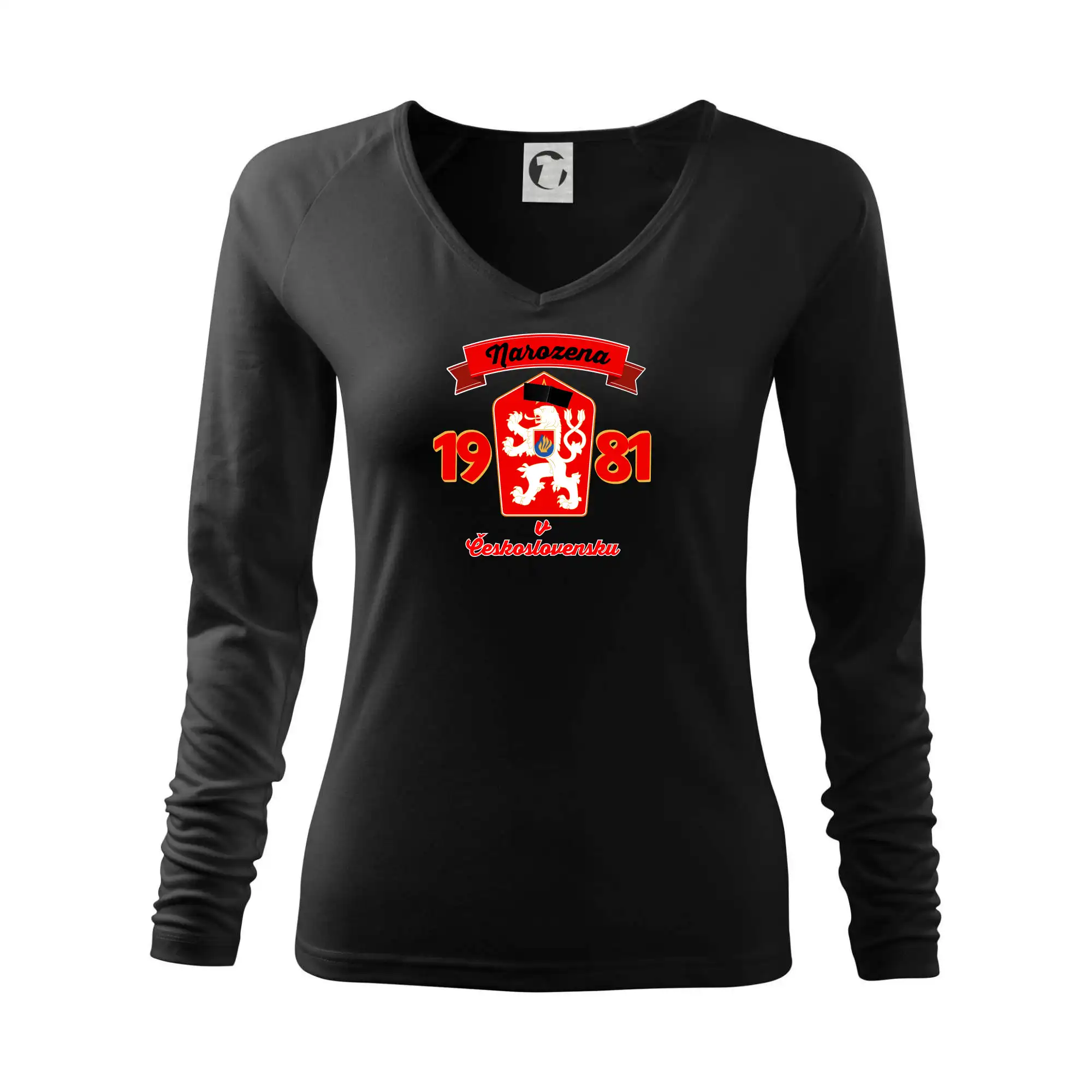 Narozena v Československu - Přelepený znak 1981