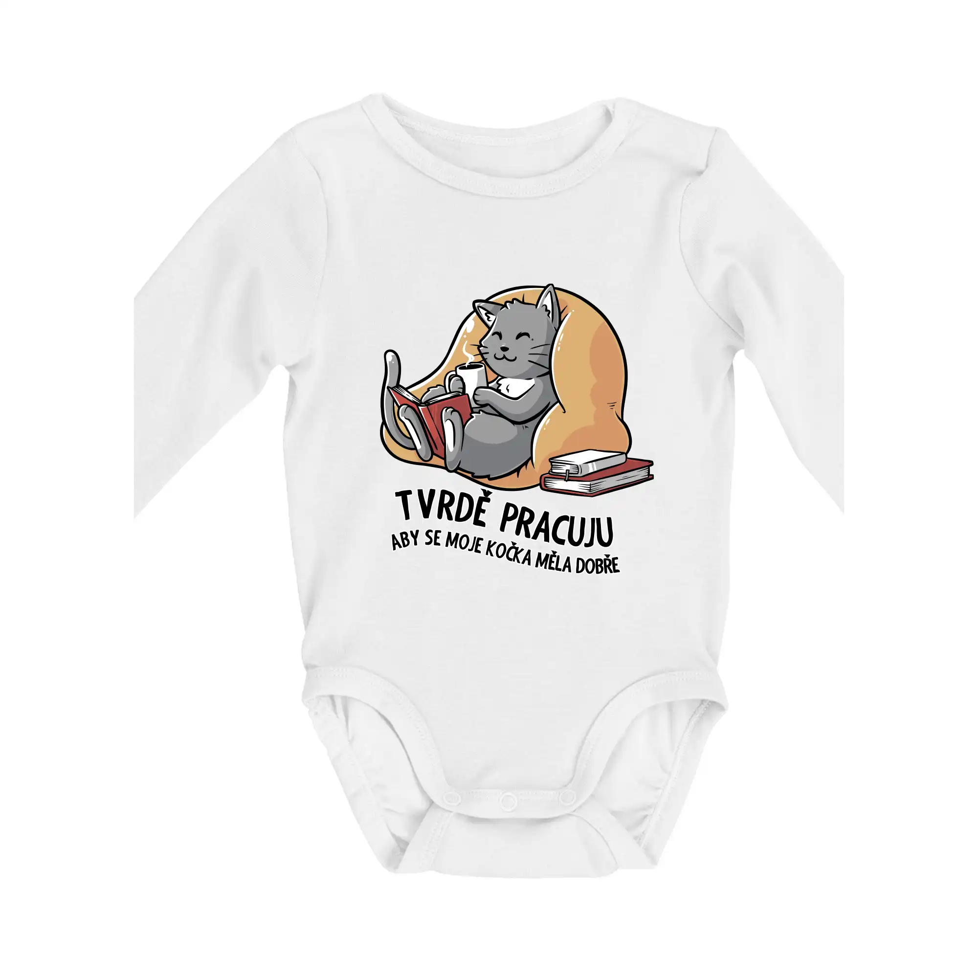 Tvrdě pracuju, aby se kočka měla dobře