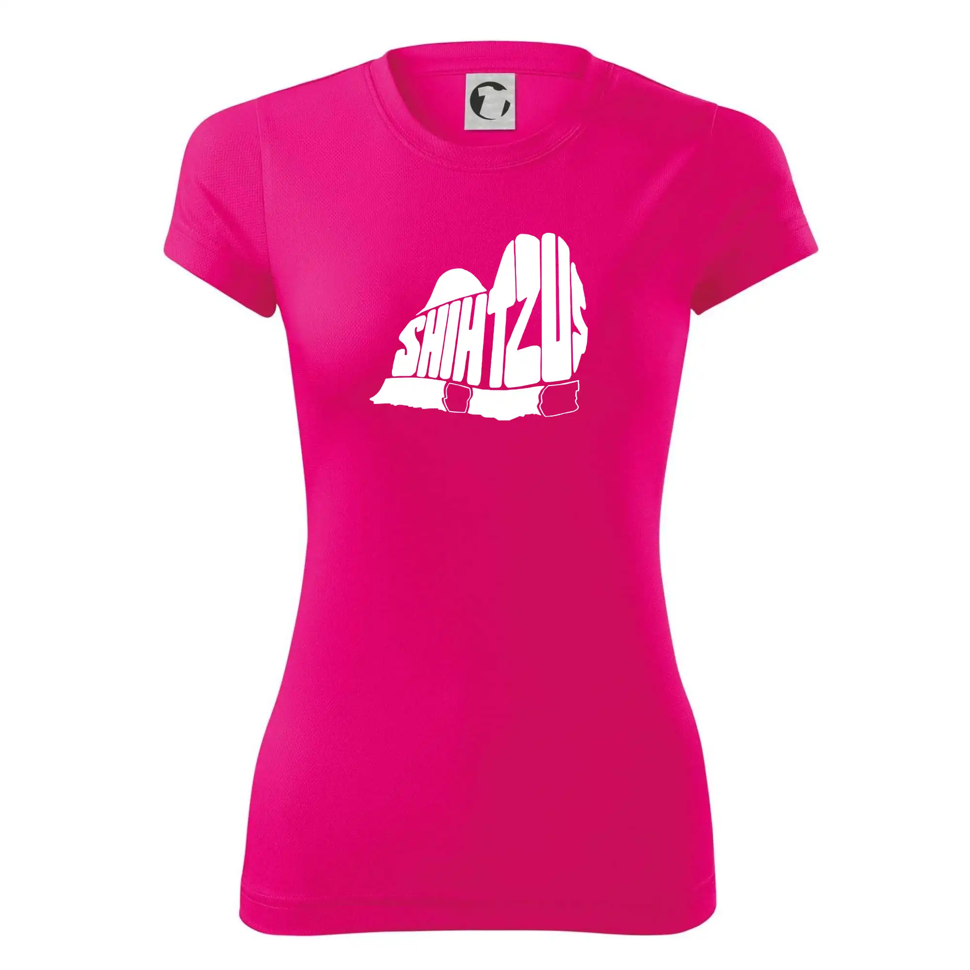 Shih-tzu - nápis v těle