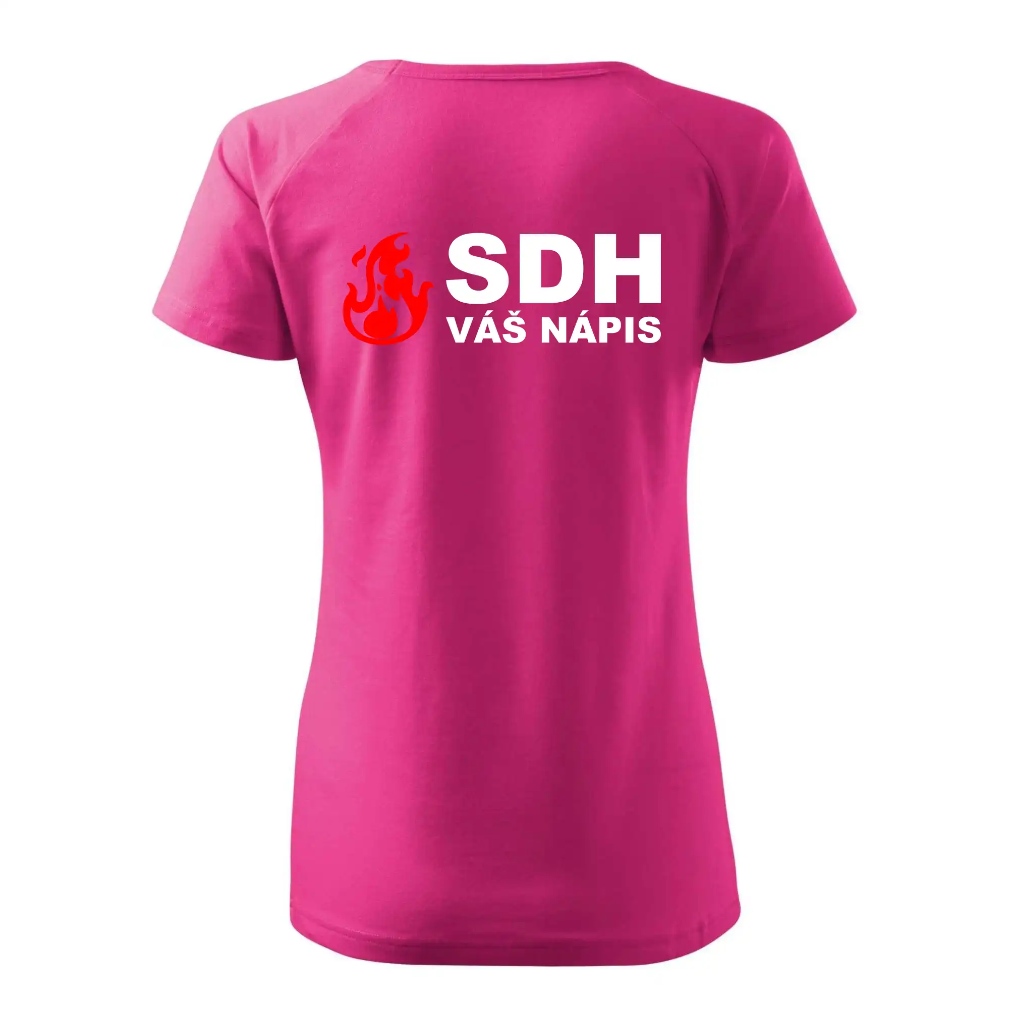 SDH nápis (oheň, firesport, název sboru - vlastní nápis)