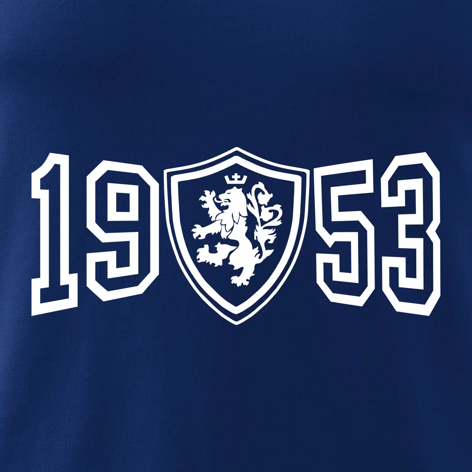 Narozeninový motiv - znak - 1953