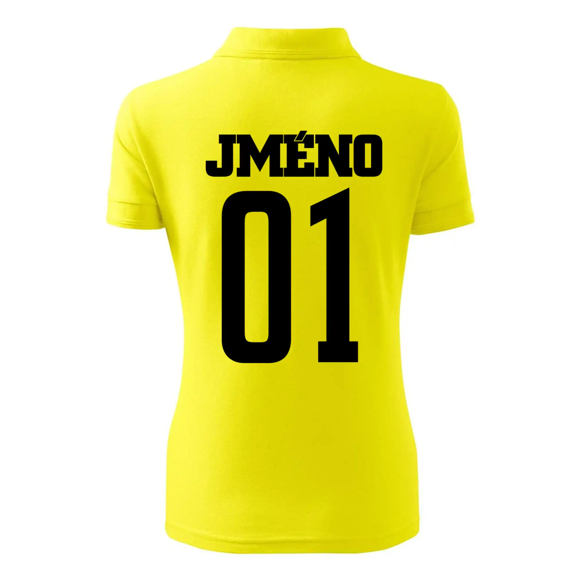 Fotbalový dres - vlastní jméno a číslo
