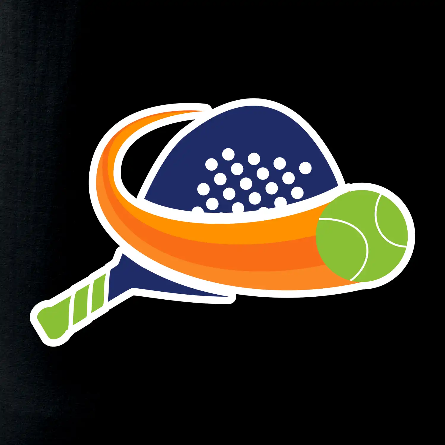 Padel logo barevné